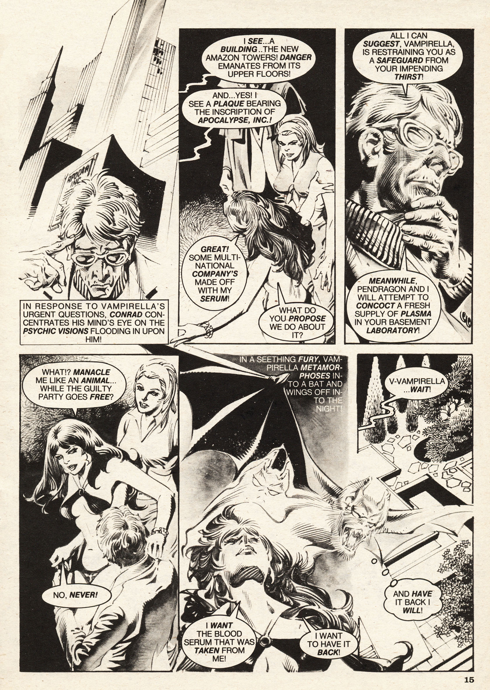 Read online Vampirella (1969) comic -  Issue #93 - 15