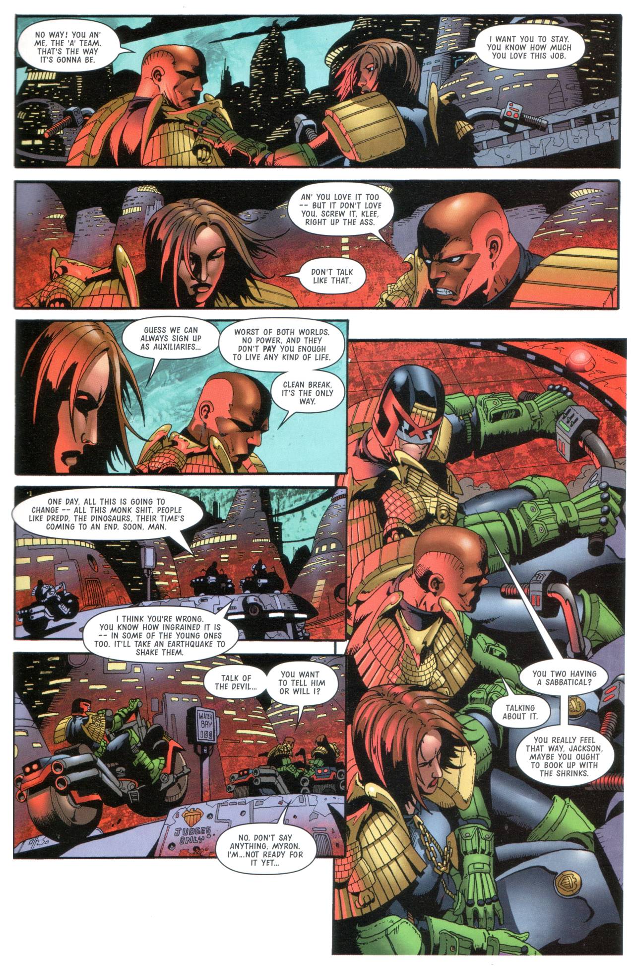 Read online Judge Dredd Megazine (vol. 4) comic -  Issue #7 - 14