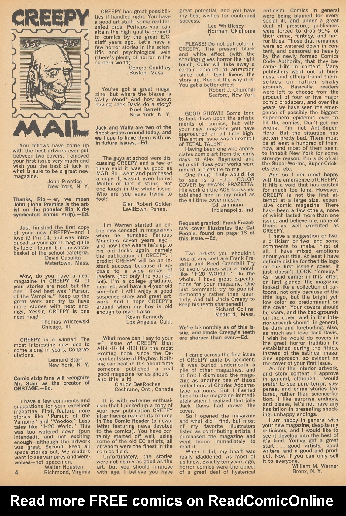 Creepy (1964) Issue #2 #2 - English 4