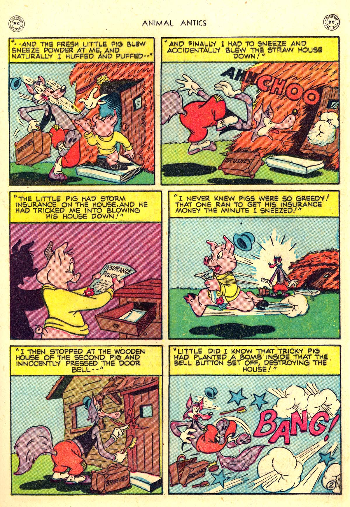 Read online Animal Antics comic -  Issue #22 - 23