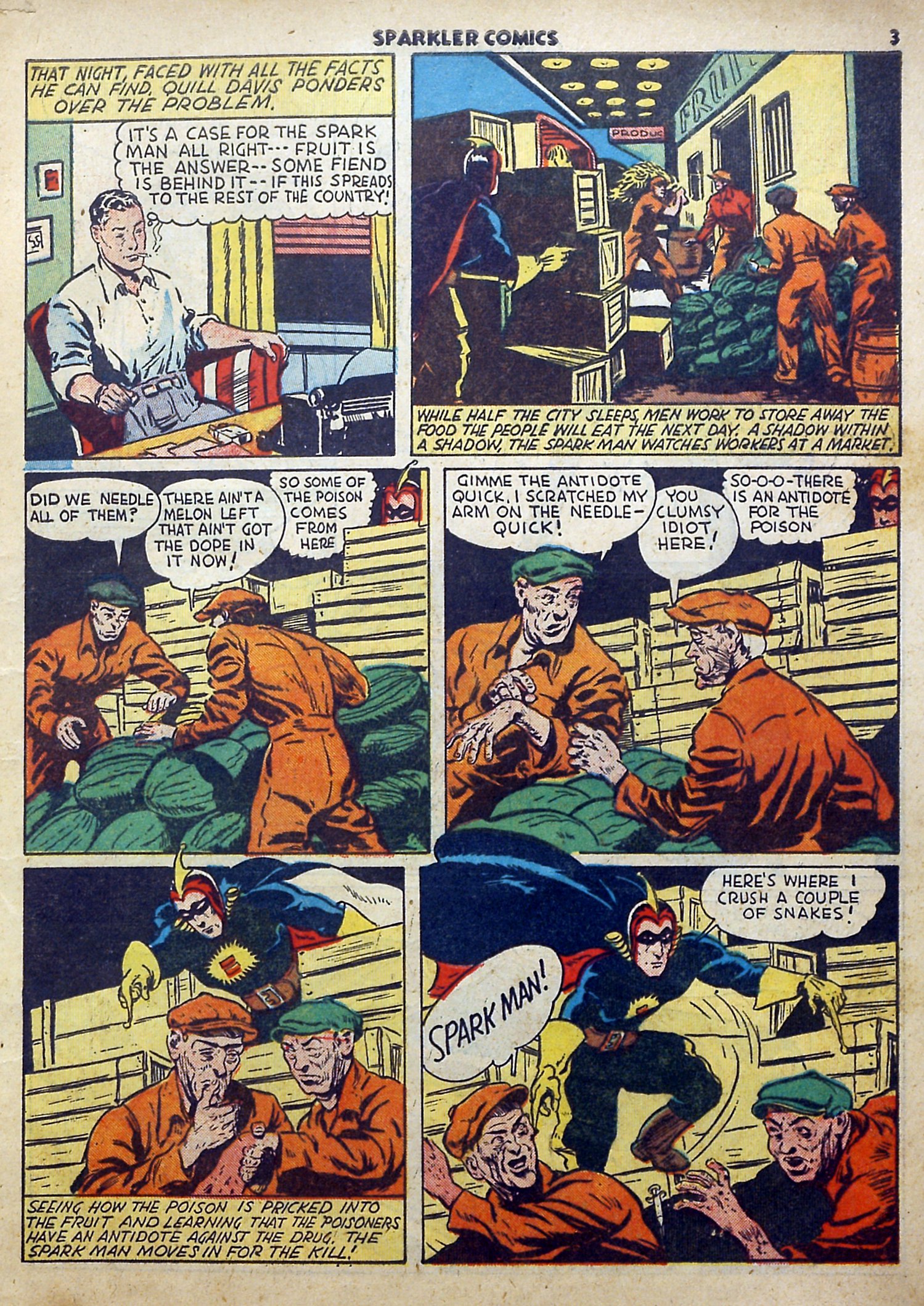 Read online Sparkler Comics comic -  Issue #2 - 5