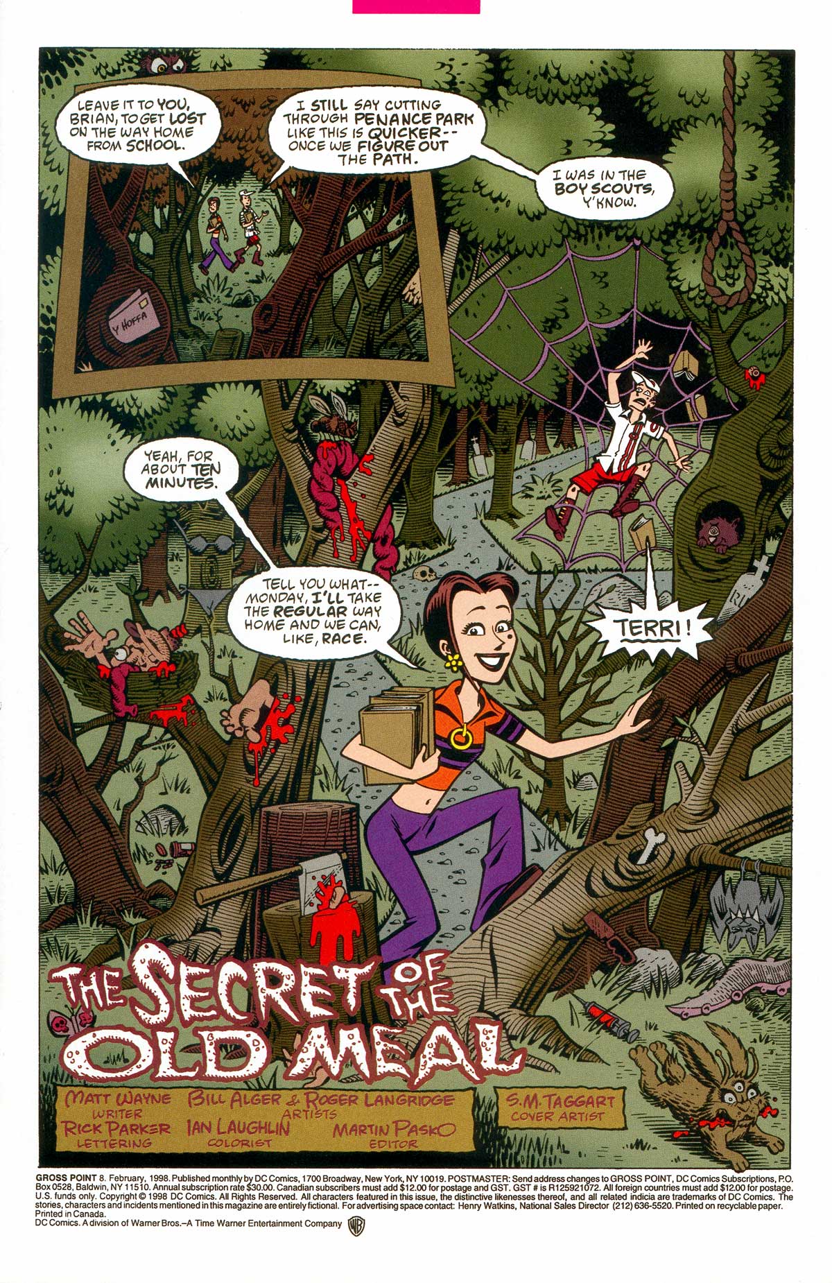 Read online Gross Point comic -  Issue #8 - 2