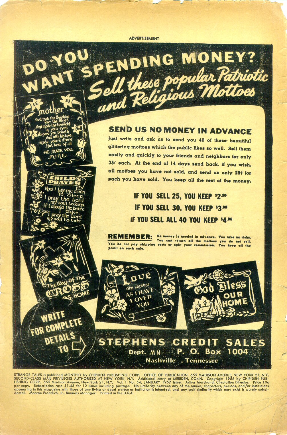 Read online Strange Tales (1951) comic -  Issue #54 - 2