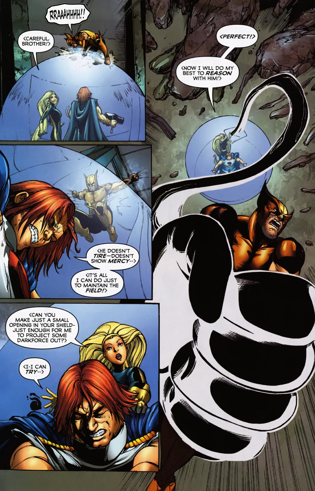 Read online Wolverine: First Class comic -  Issue #8 - 8