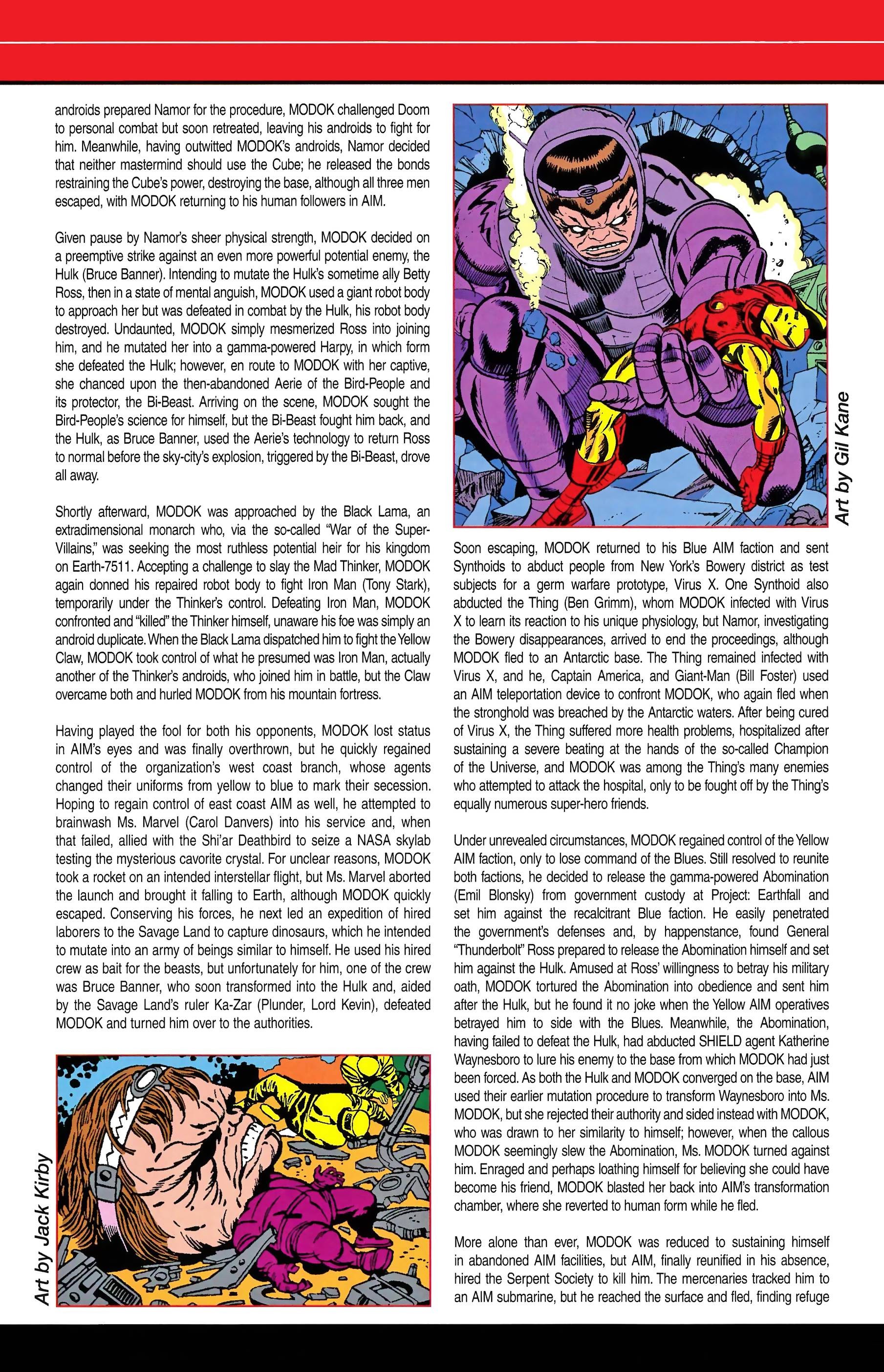 Read online Official Handbook of the Marvel Universe A to Z comic -  Issue # TPB 7 (Part 2) - 78