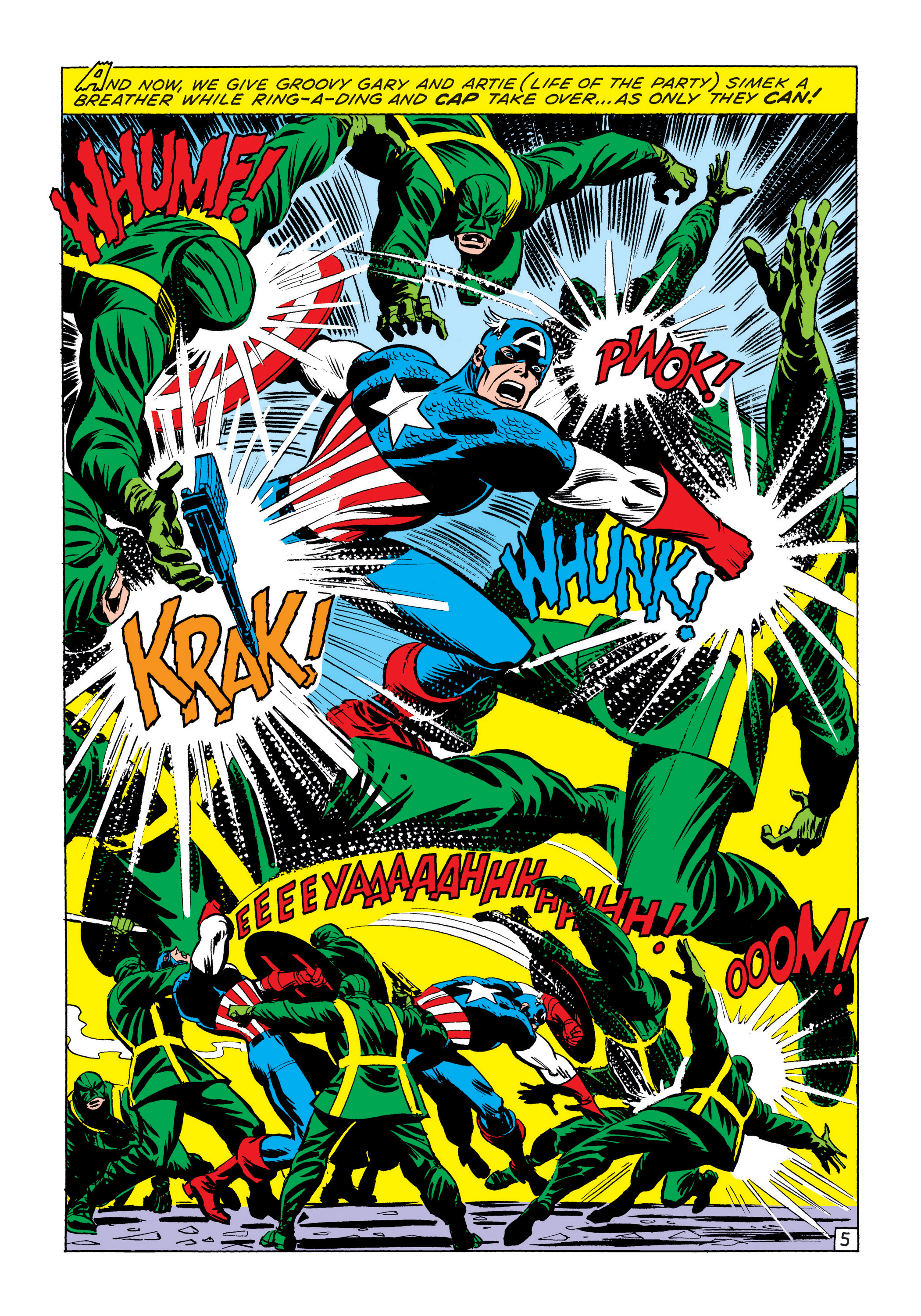 Read online Marvel Masterworks: Captain America comic -  Issue # TPB 6 (Part 2) - 69
