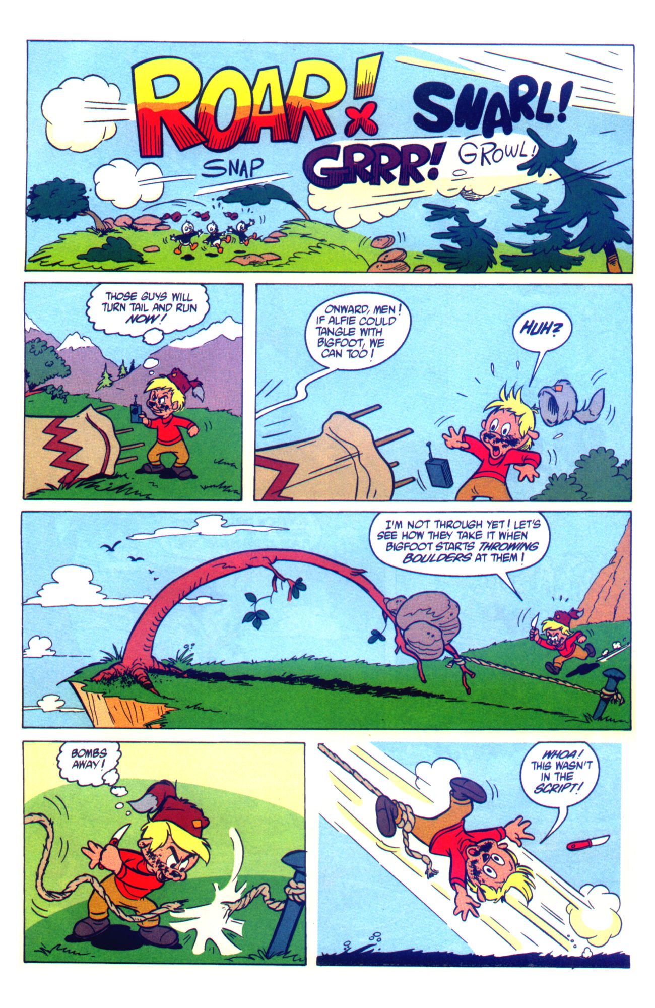 Read online Walt Disney's Junior Woodchucks Limited Series comic -  Issue #3 - 13