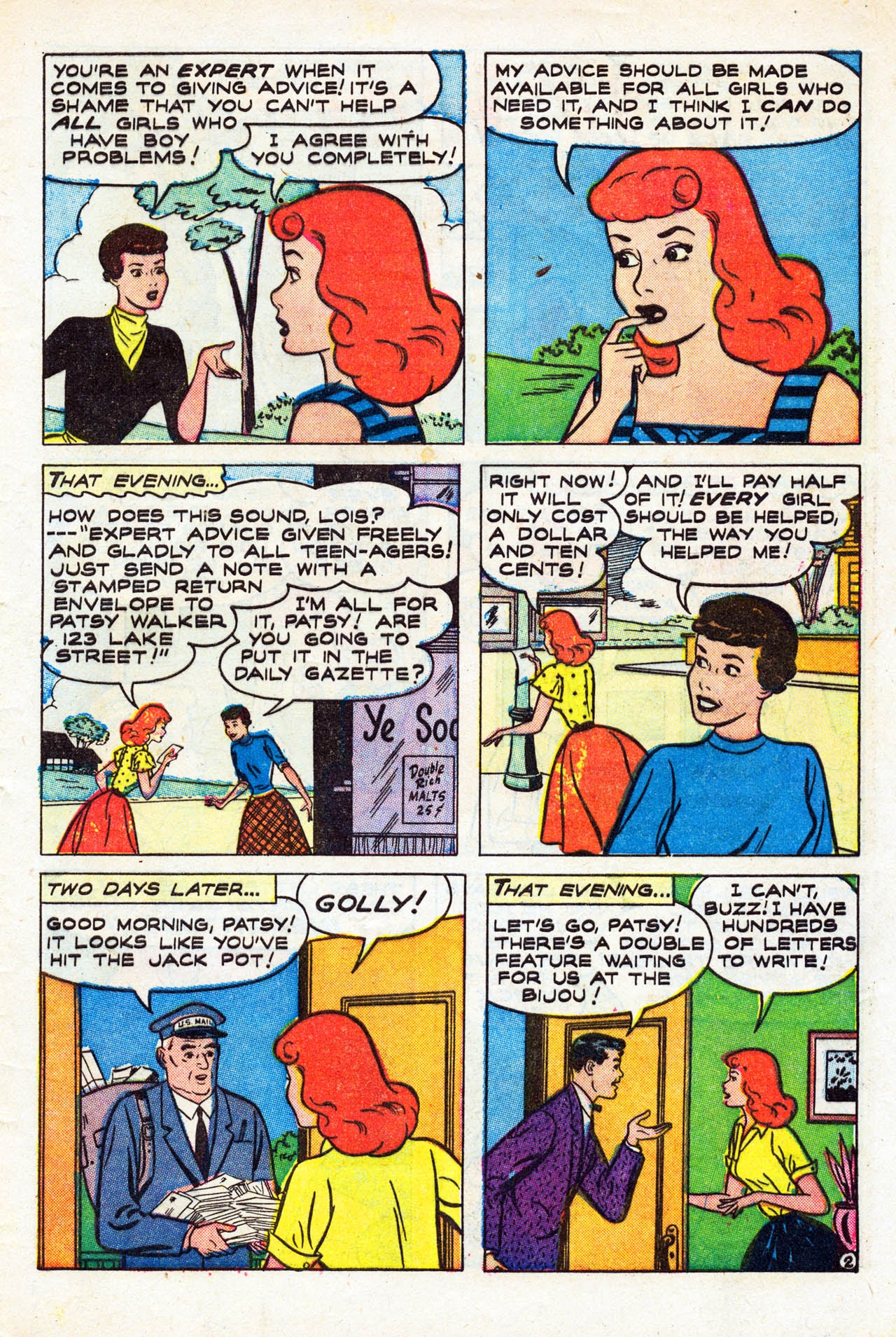 Read online Patsy and her Pals comic -  Issue #24 - 29