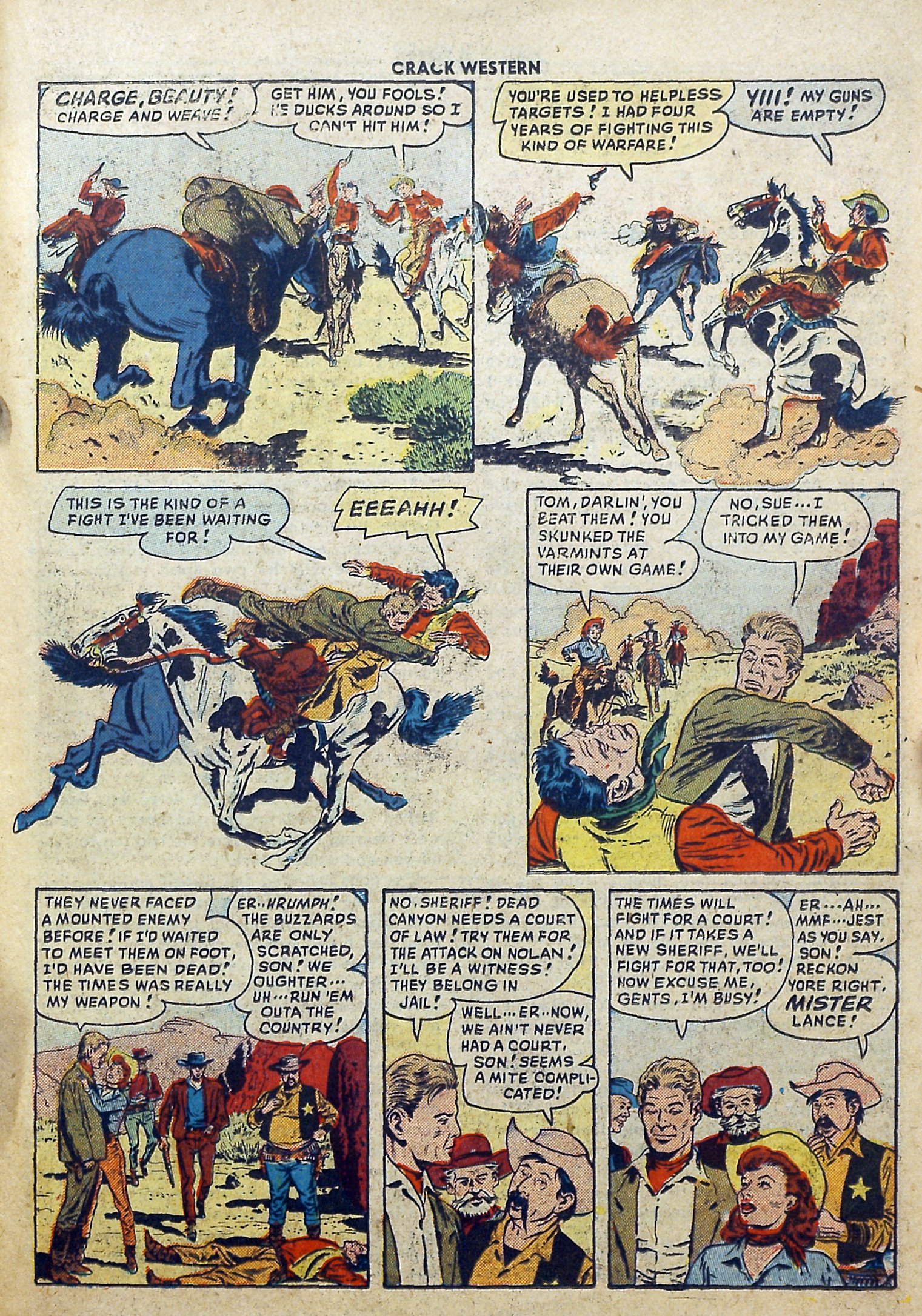 Read online Crack Western comic -  Issue #63 - 25