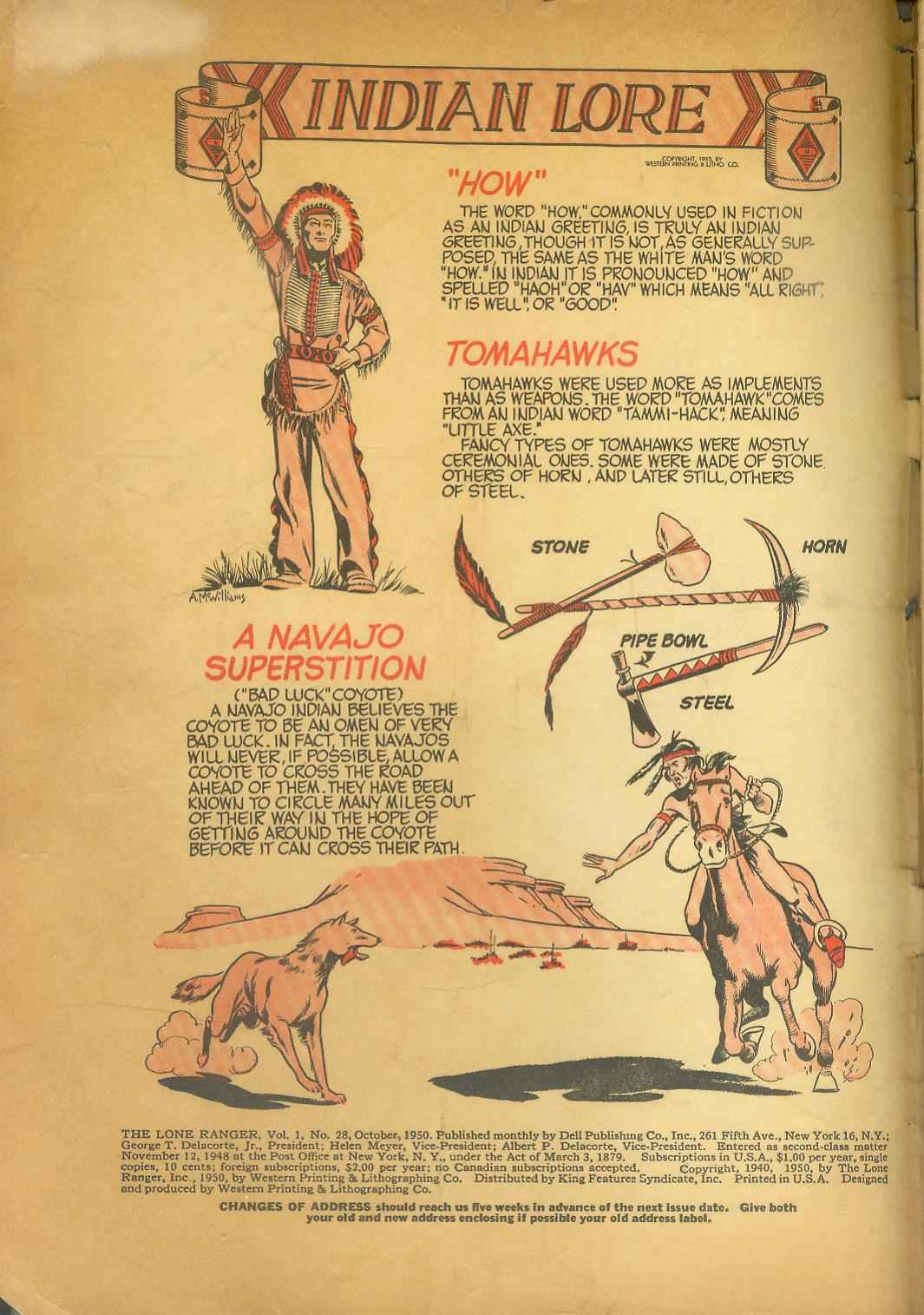 Read online The Lone Ranger (1948) comic -  Issue #28 - 2