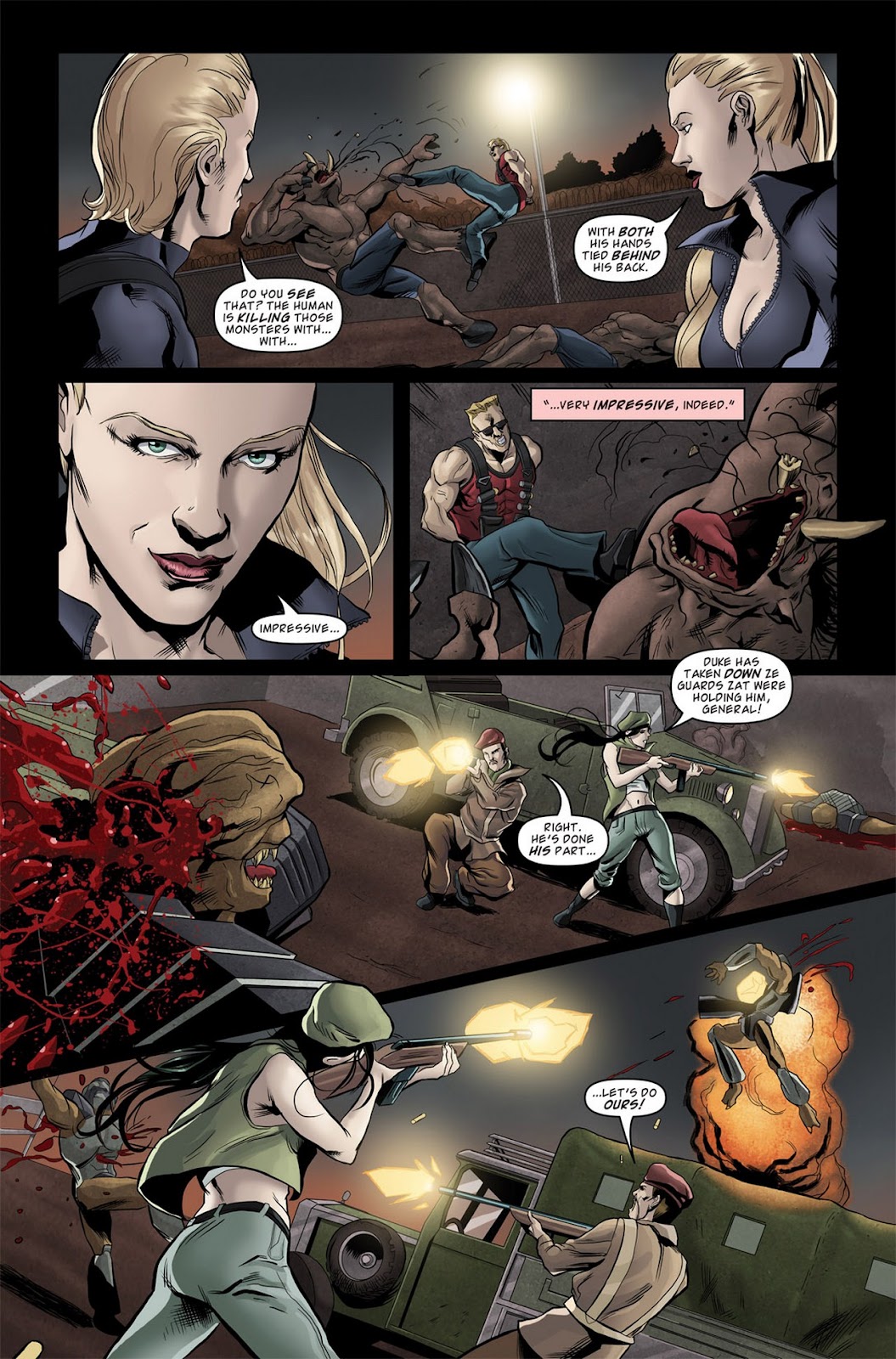 Duke Nukem: Glorious Bastard issue 4 - Page 18