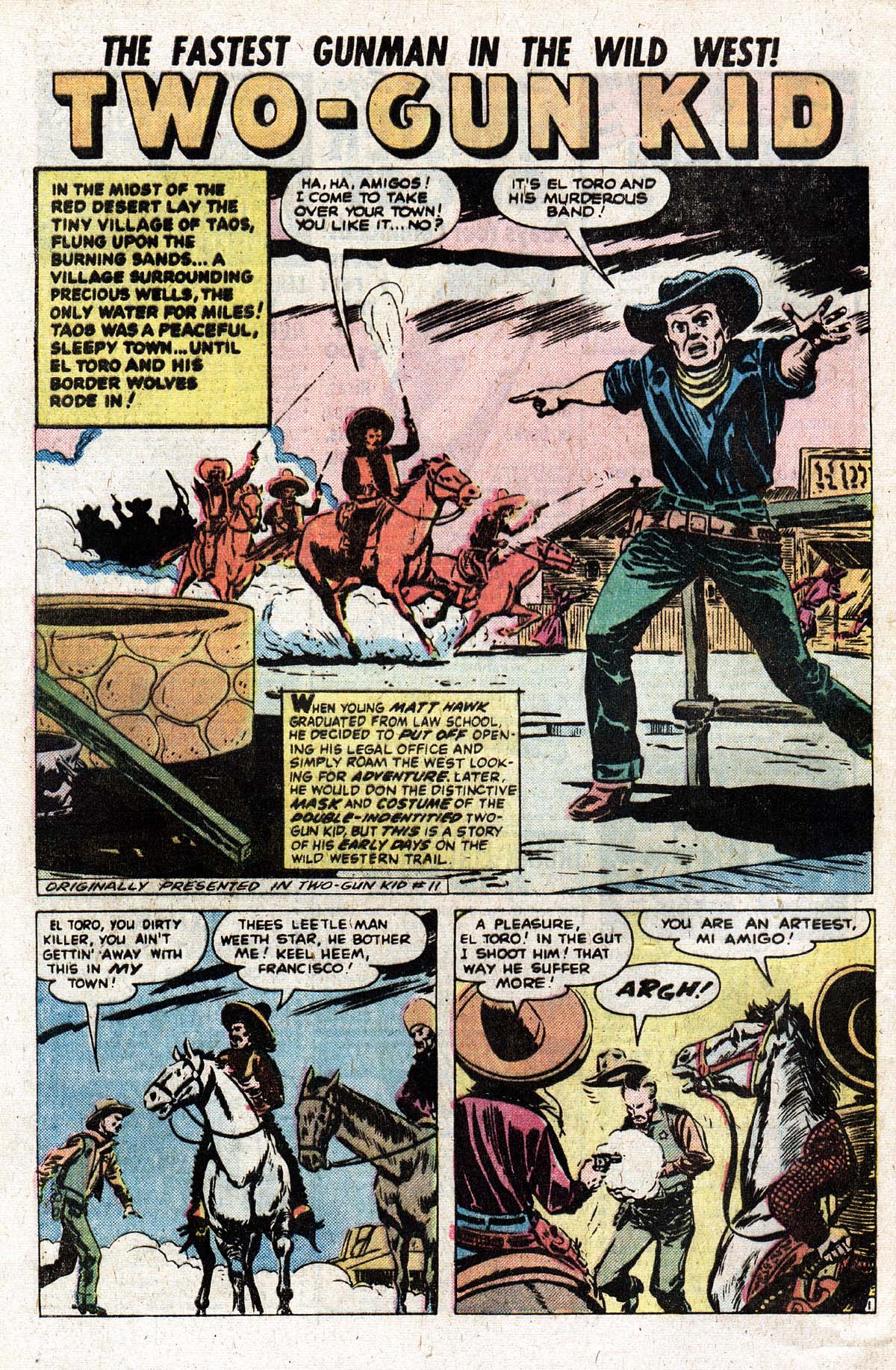 Read online The Mighty Marvel Western comic -  Issue #36 - 19