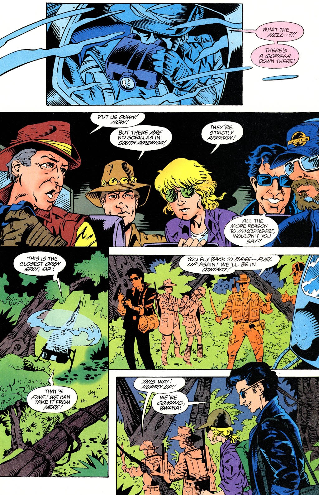 Read online Jurassic Park: Raptors Hijack comic -  Issue #1 - 11