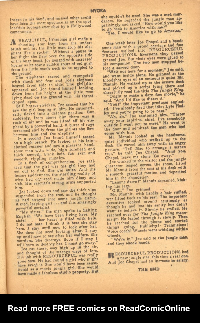 Read online Nyoka the Jungle Girl (1945) comic -  Issue #26 - 19