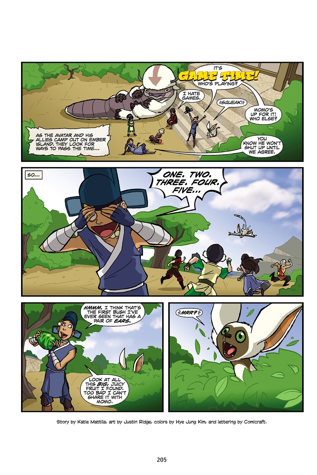 Nickelodeon Avatar: The Last Airbender - The Lost Adventures issue Full - Page 206