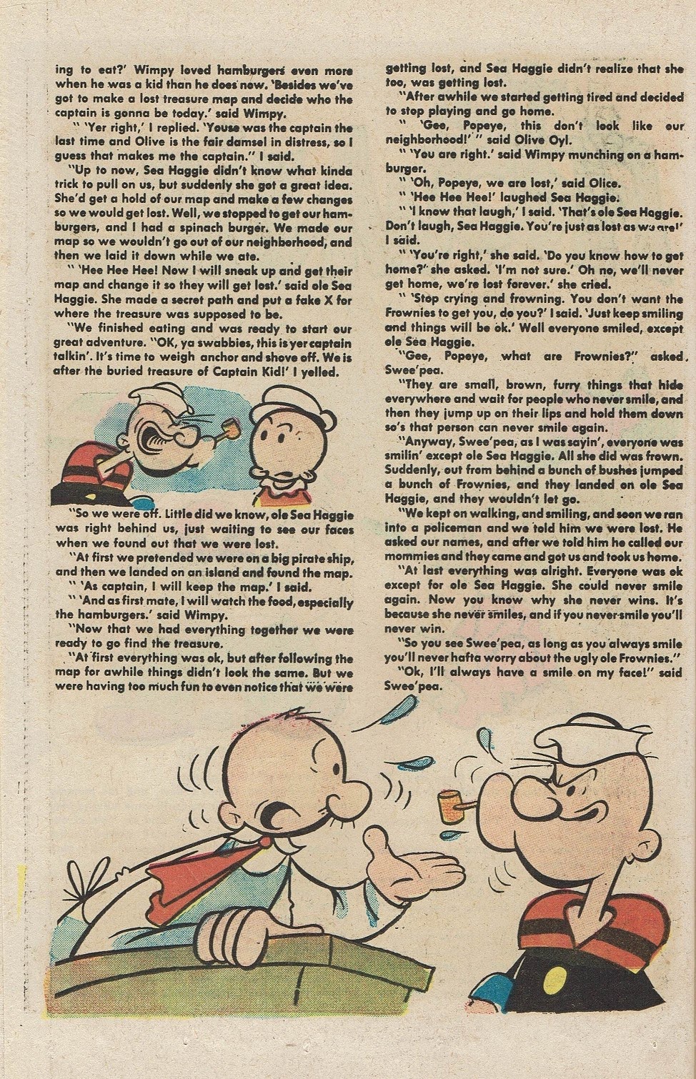 Read online Popeye (1948) comic -  Issue #135 - 20