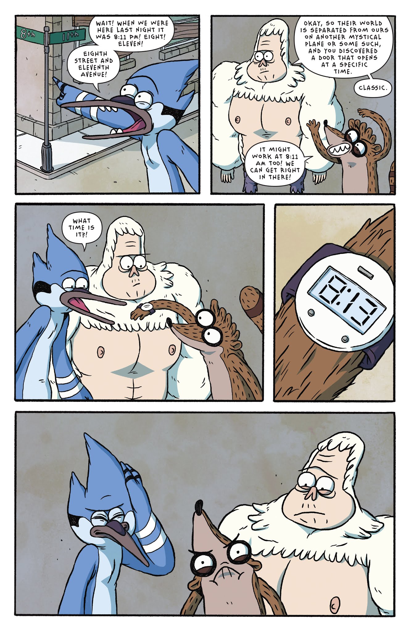 Read online Regular Show: 25 Years Later comic -  Issue #2 - 11
