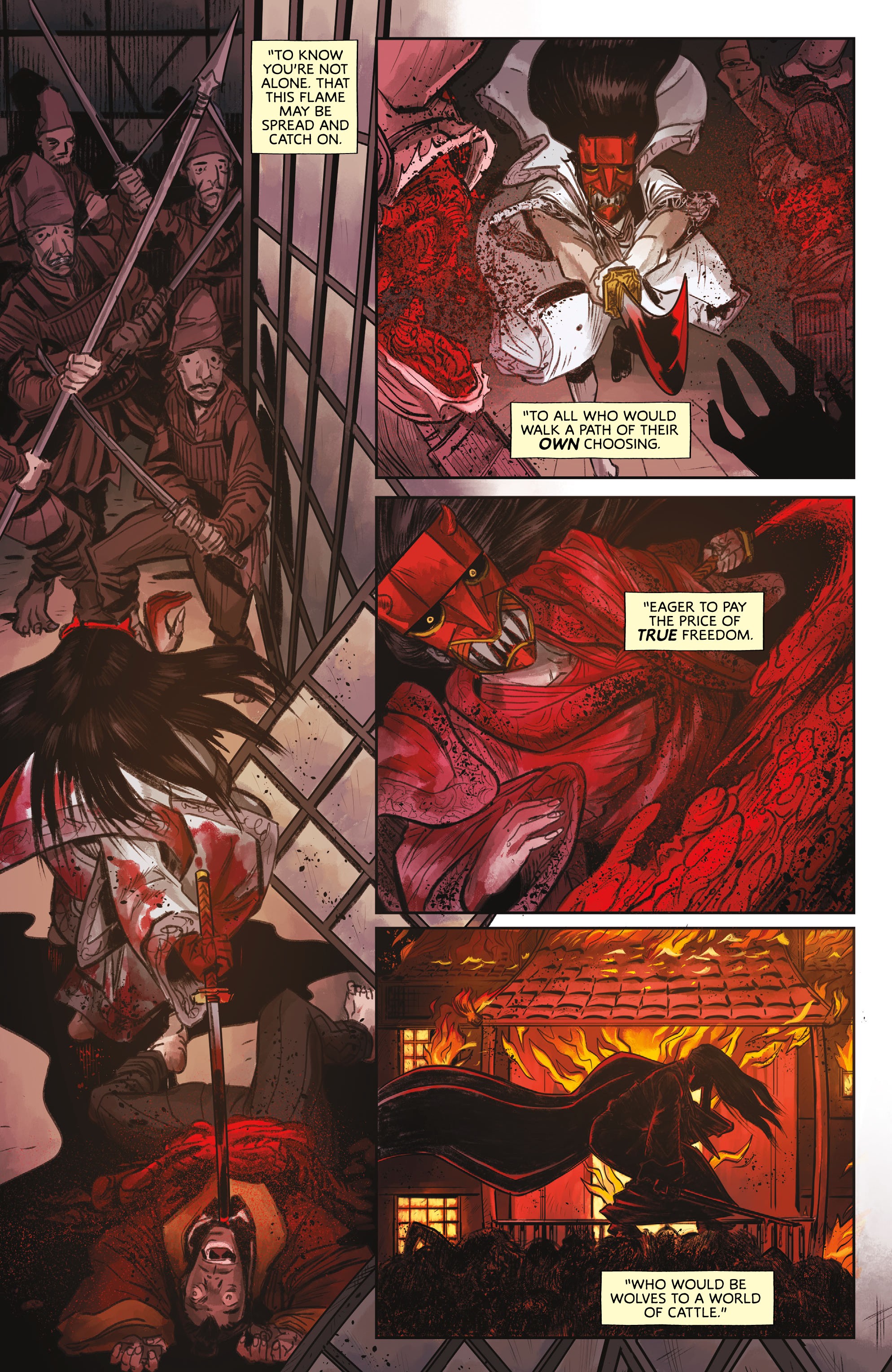 Read online The Devil's Red Bride comic -  Issue #5 - 18