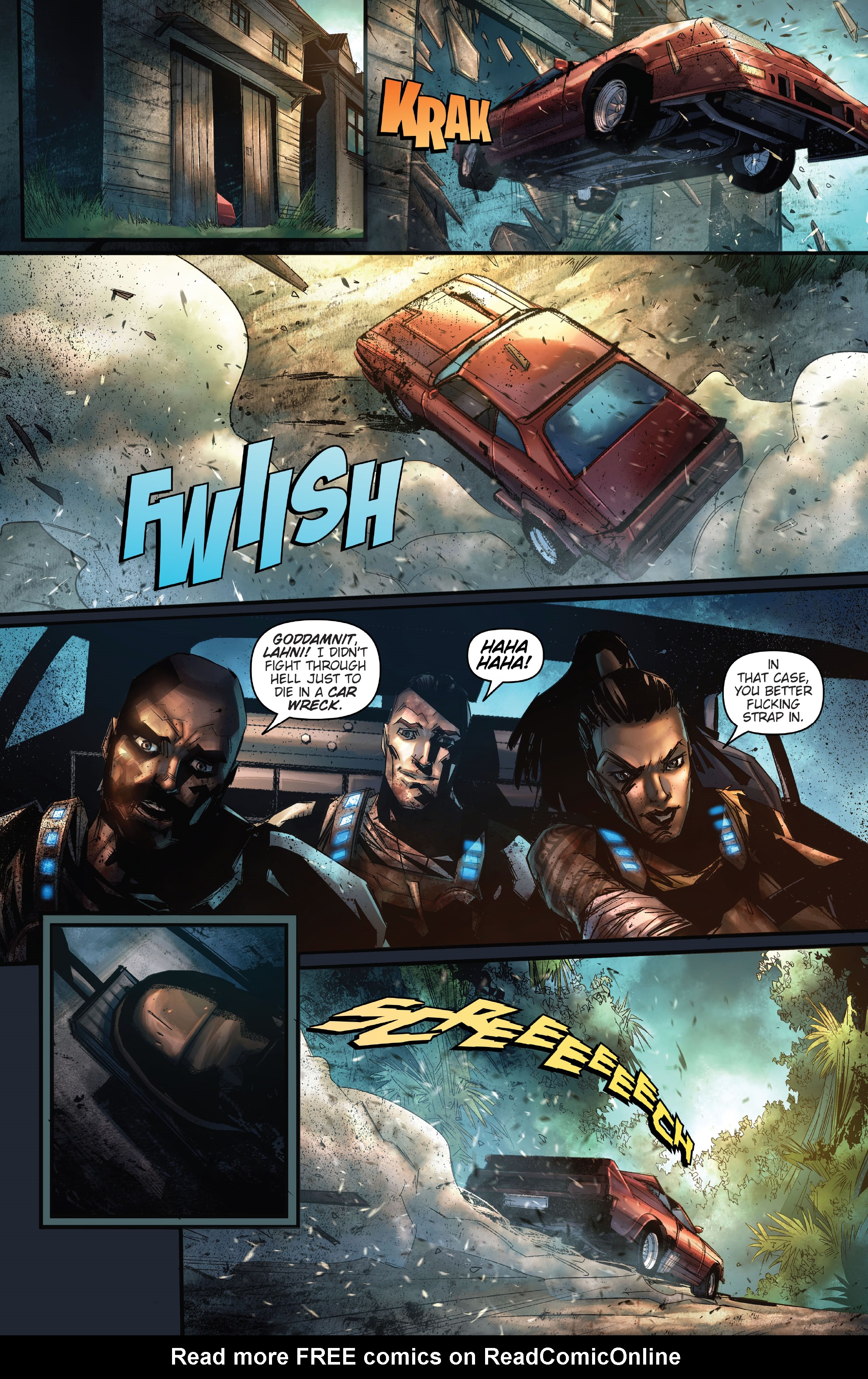 Read online Gears of War: Hivebusters comic -  Issue #5 - 15
