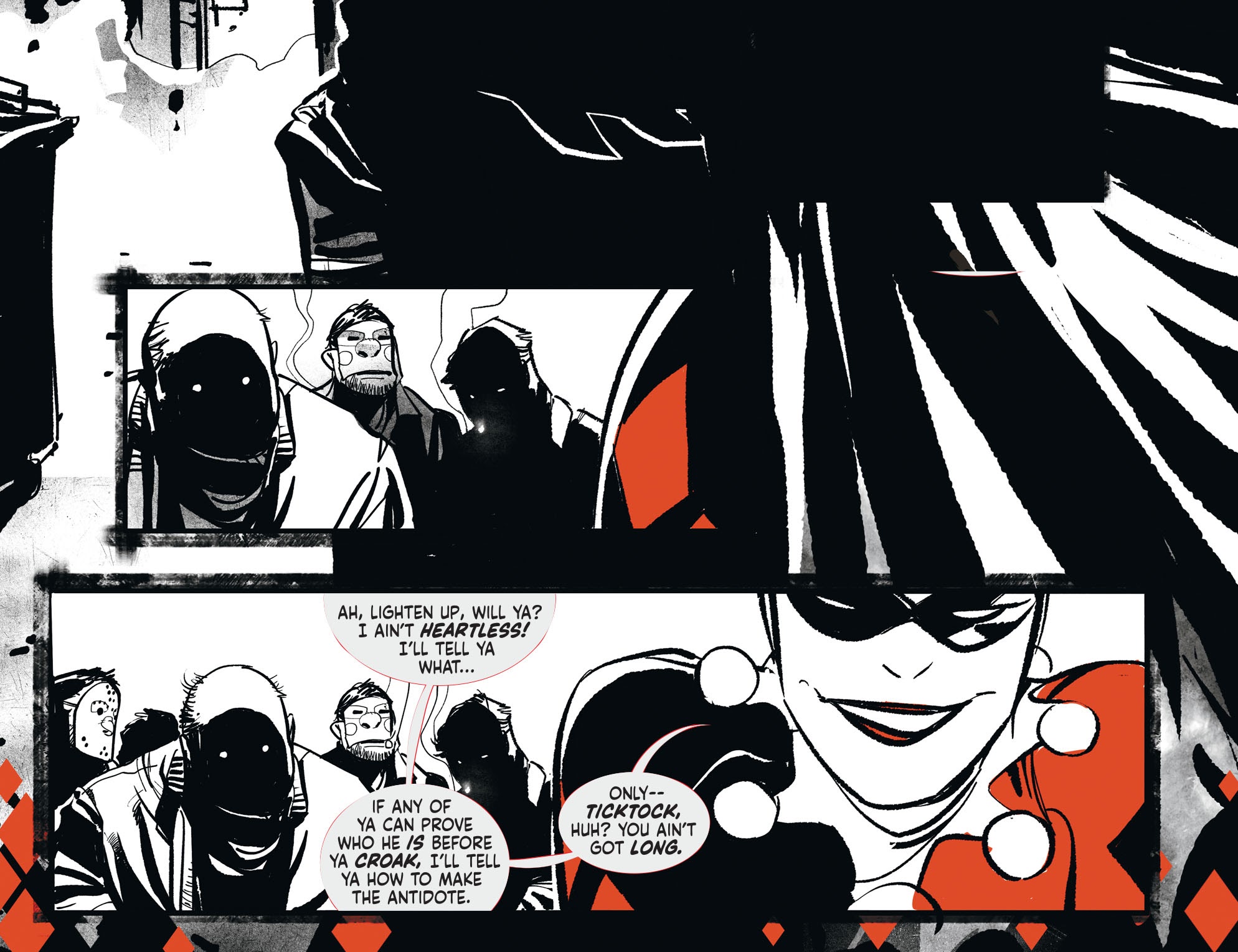 Read online Harley Quinn Black   White   Red comic -  Issue #11 - 20