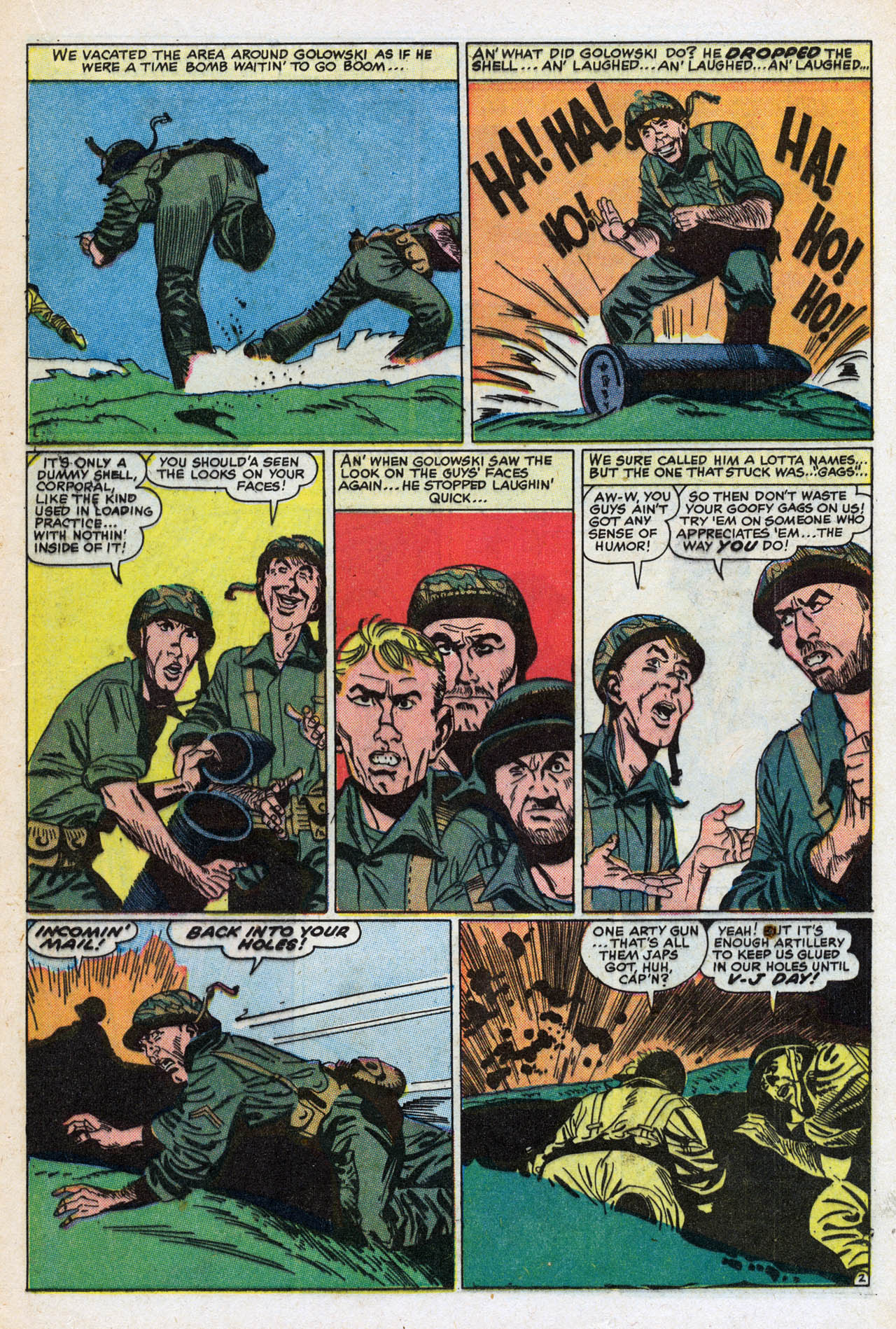 Read online Marines in Battle comic -  Issue #19 - 17