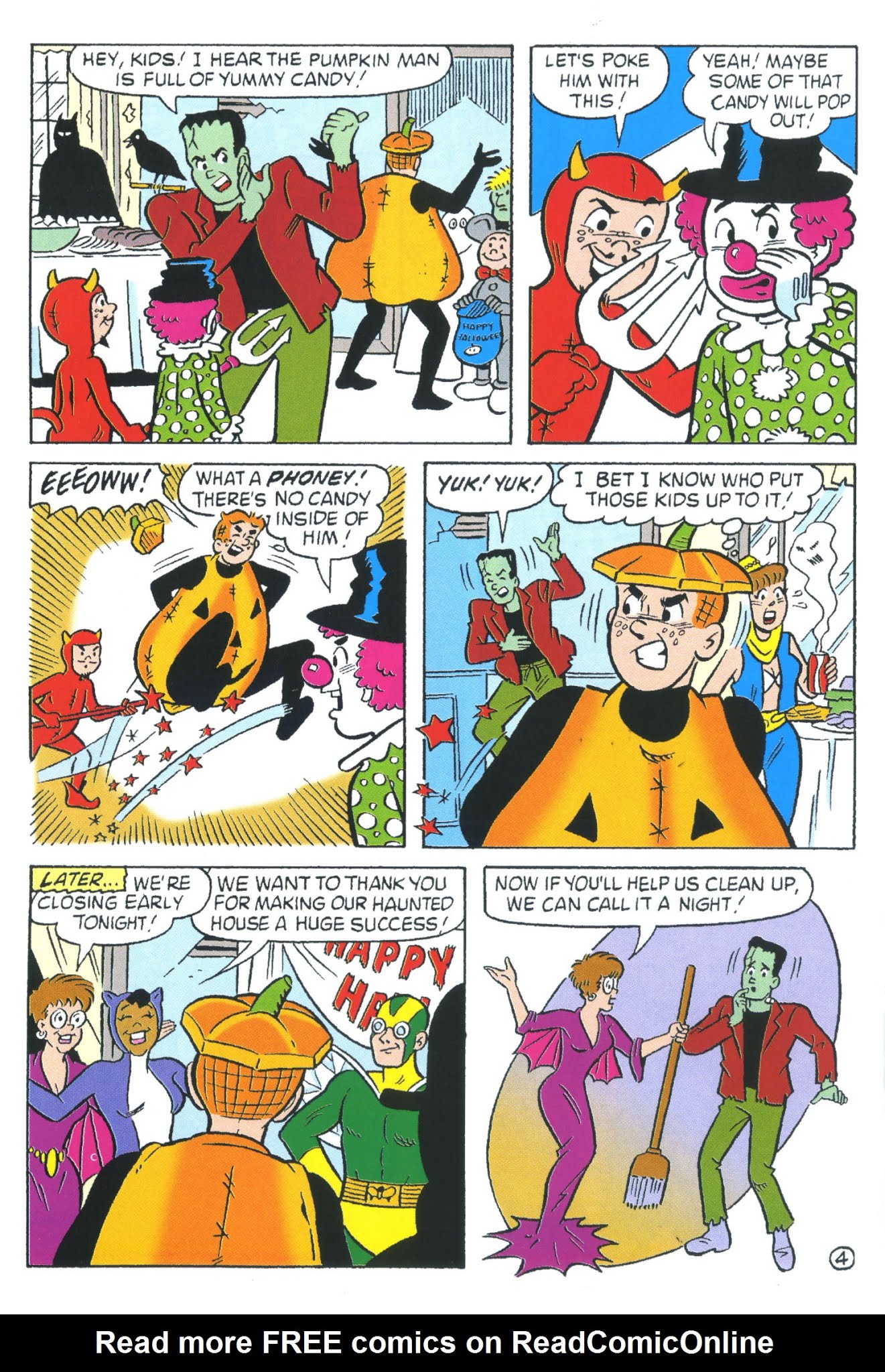Read online Halloween Comic Fest 2018 comic -  Issue # Archie 's Mad-House Mayhem - 12