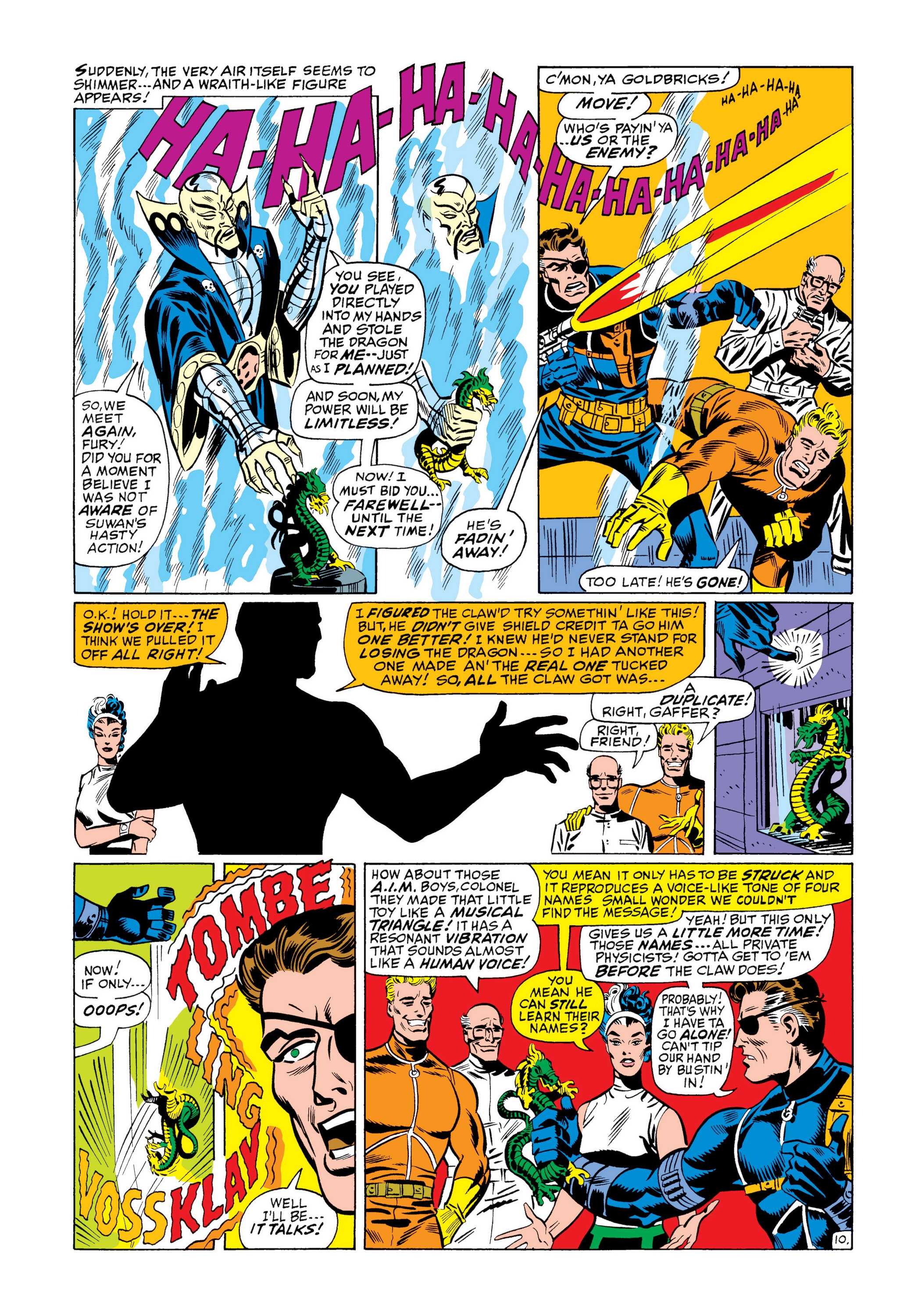 Read online Marvel Masterworks: Nick Fury, Agent of S.H.I.E.L.D. comic -  Issue # TPB 2 (Part 2) - 36