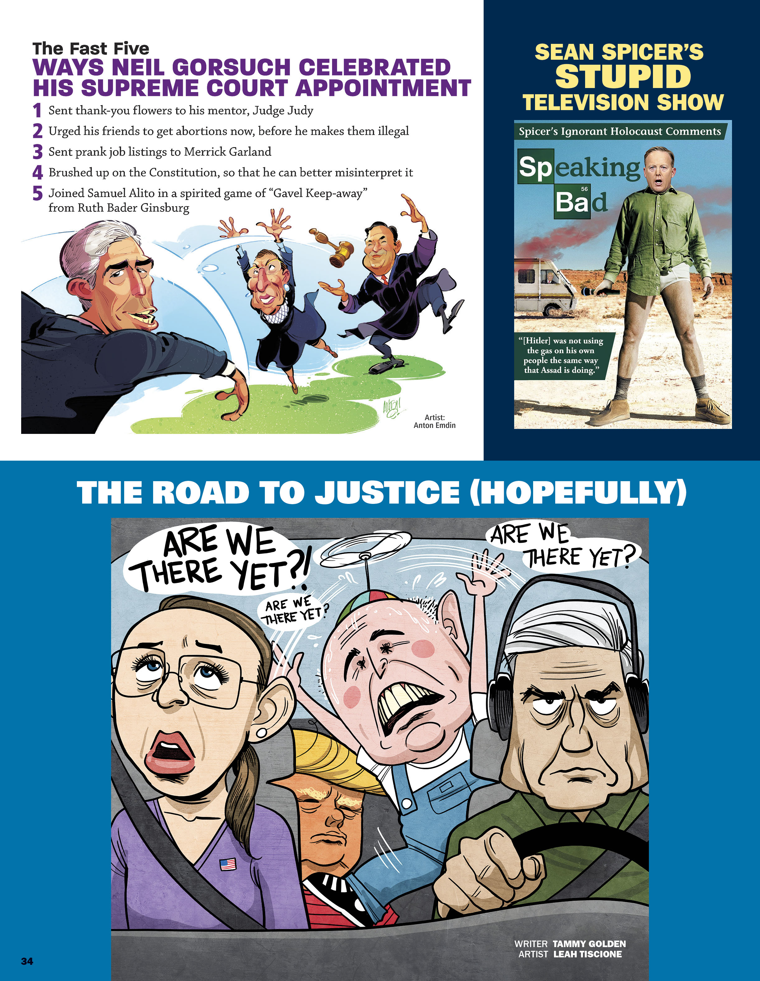 Read online MAD About the Trump Era comic -  Issue # TPB - 32