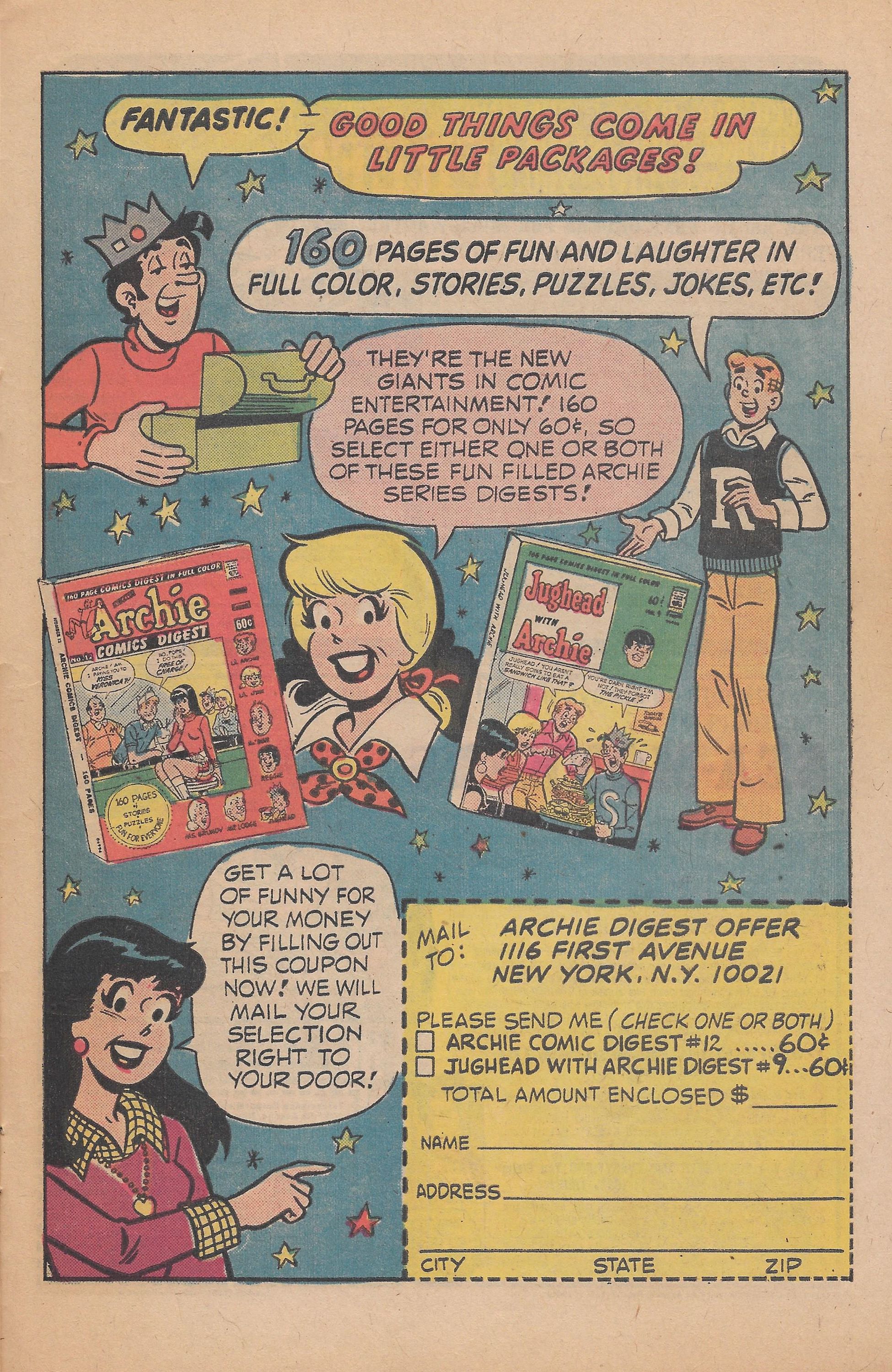 Read online Life With Archie (1958) comic -  Issue #159 - 27