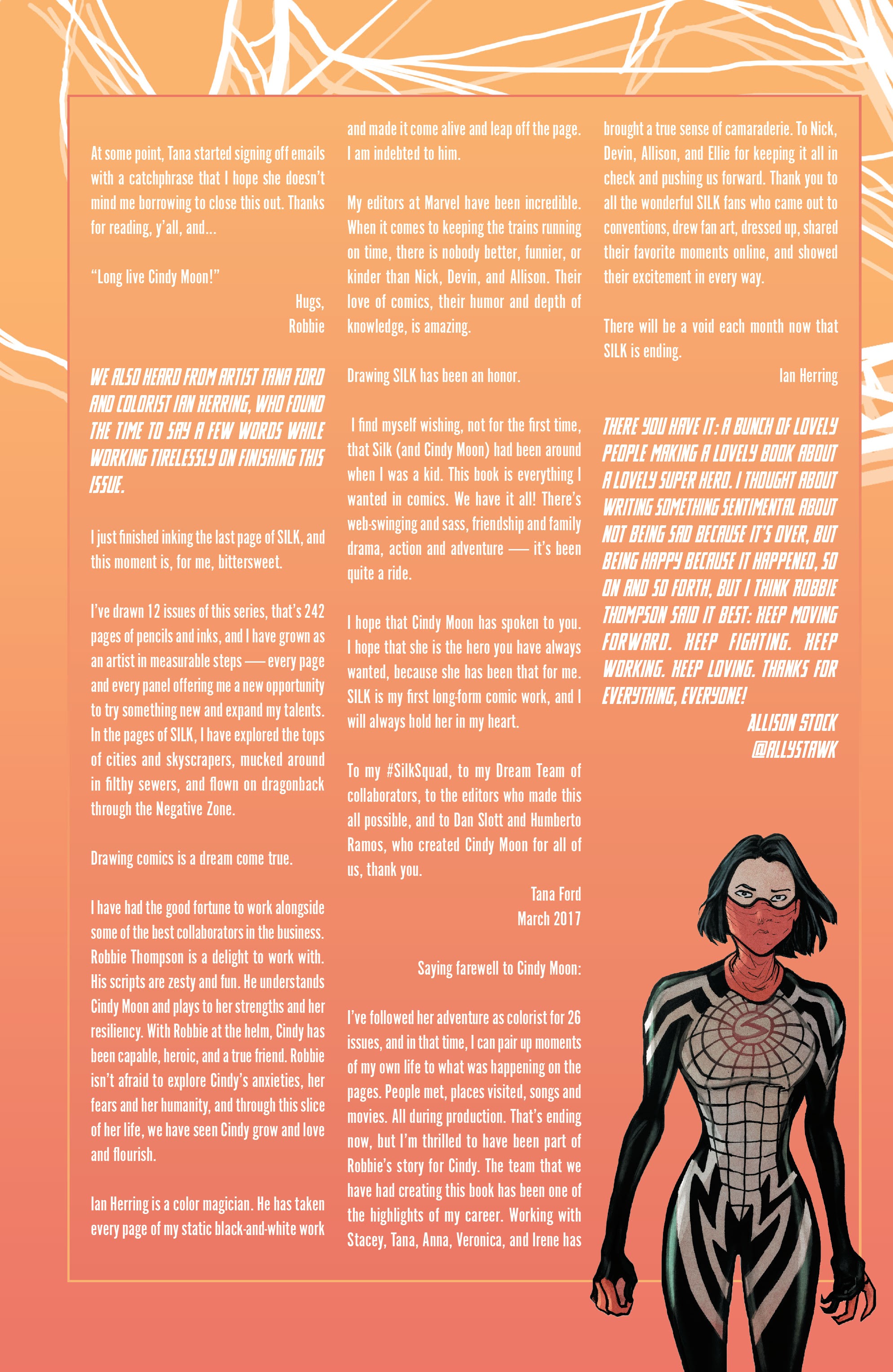 Read online Silk: Out of the Spider-Verse comic -  Issue # TPB 3 (Part 2) - 128