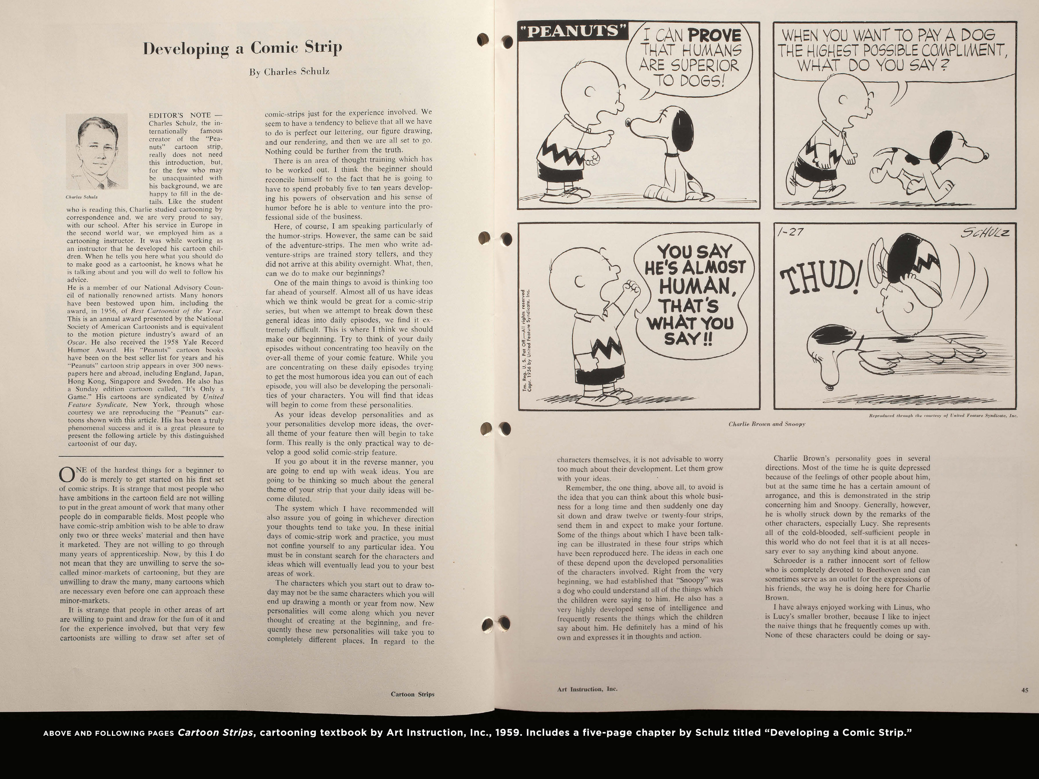 Read online Only What's Necessary: Charles M. Schulz and the Art of Peanuts comic -  Issue # TPB (Part 2) - 50