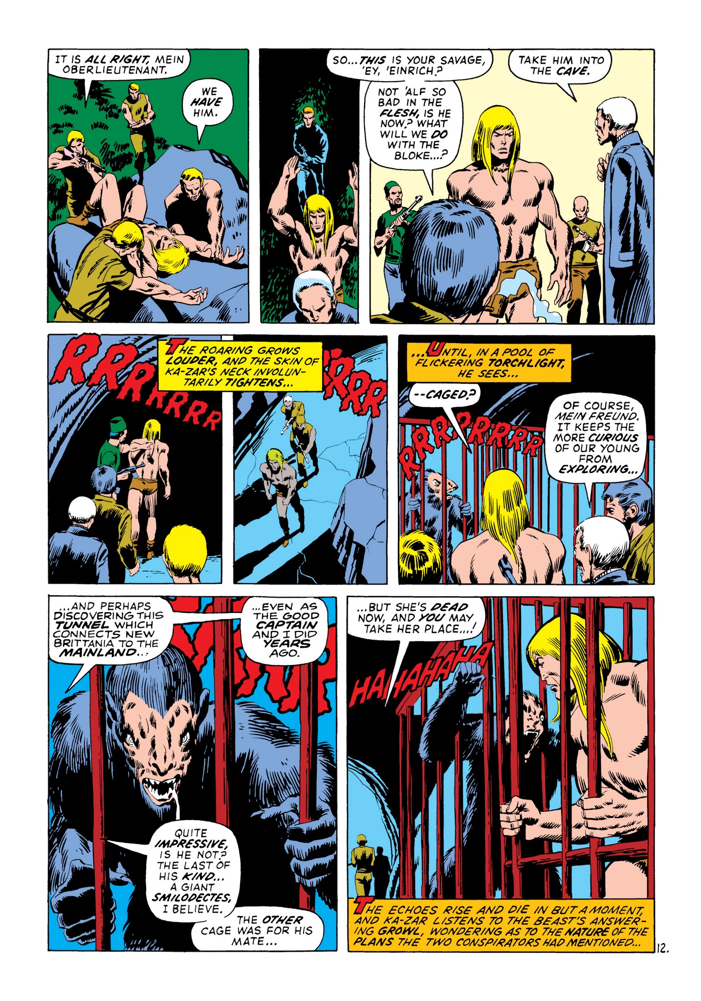 Read online Marvel Masterworks: Ka-Zar comic -  Issue # TPB 1 (Part 2) - 58
