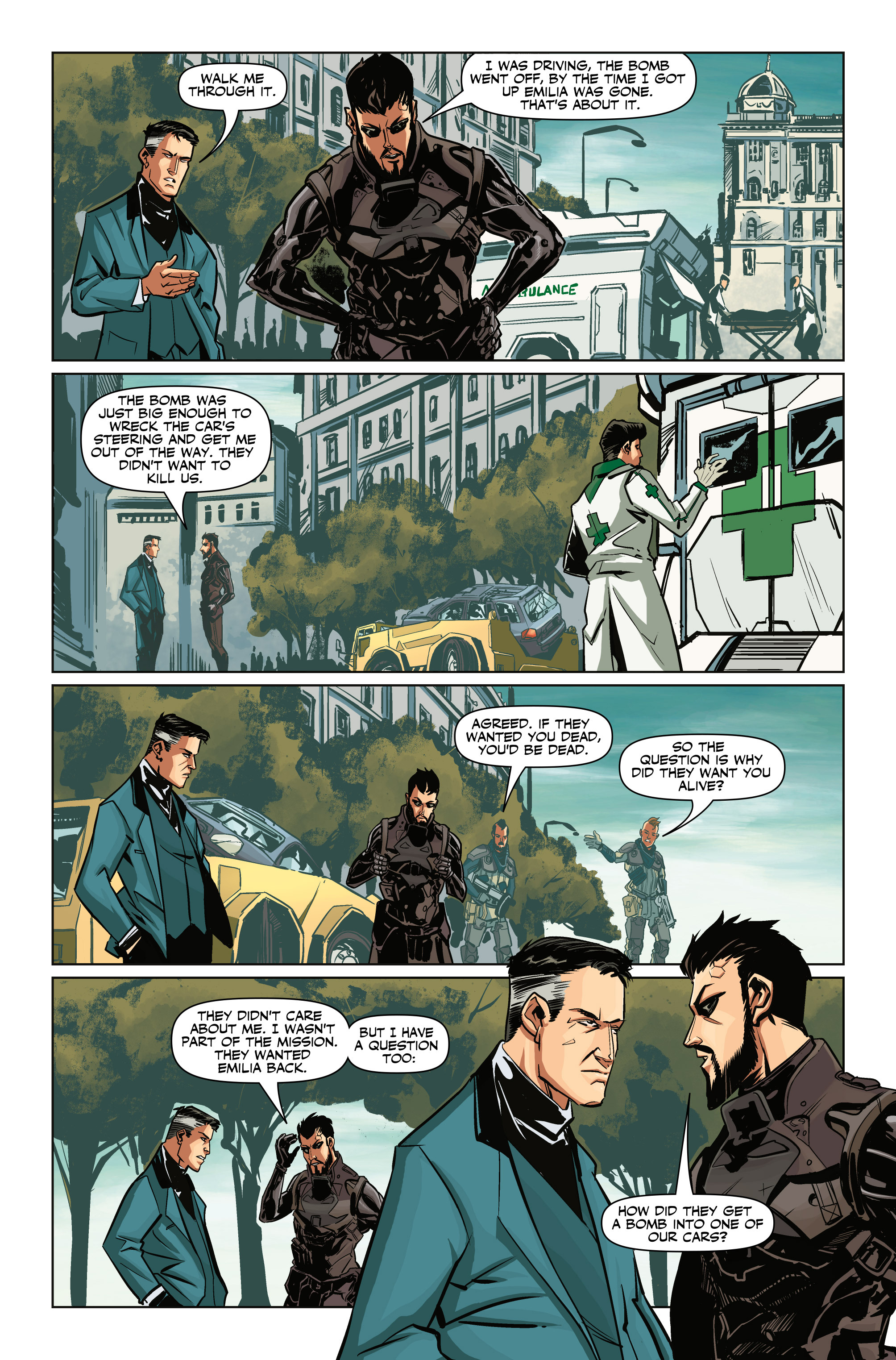 Read online Deus Ex: Children's Crusade comic -  Issue #4 - 5