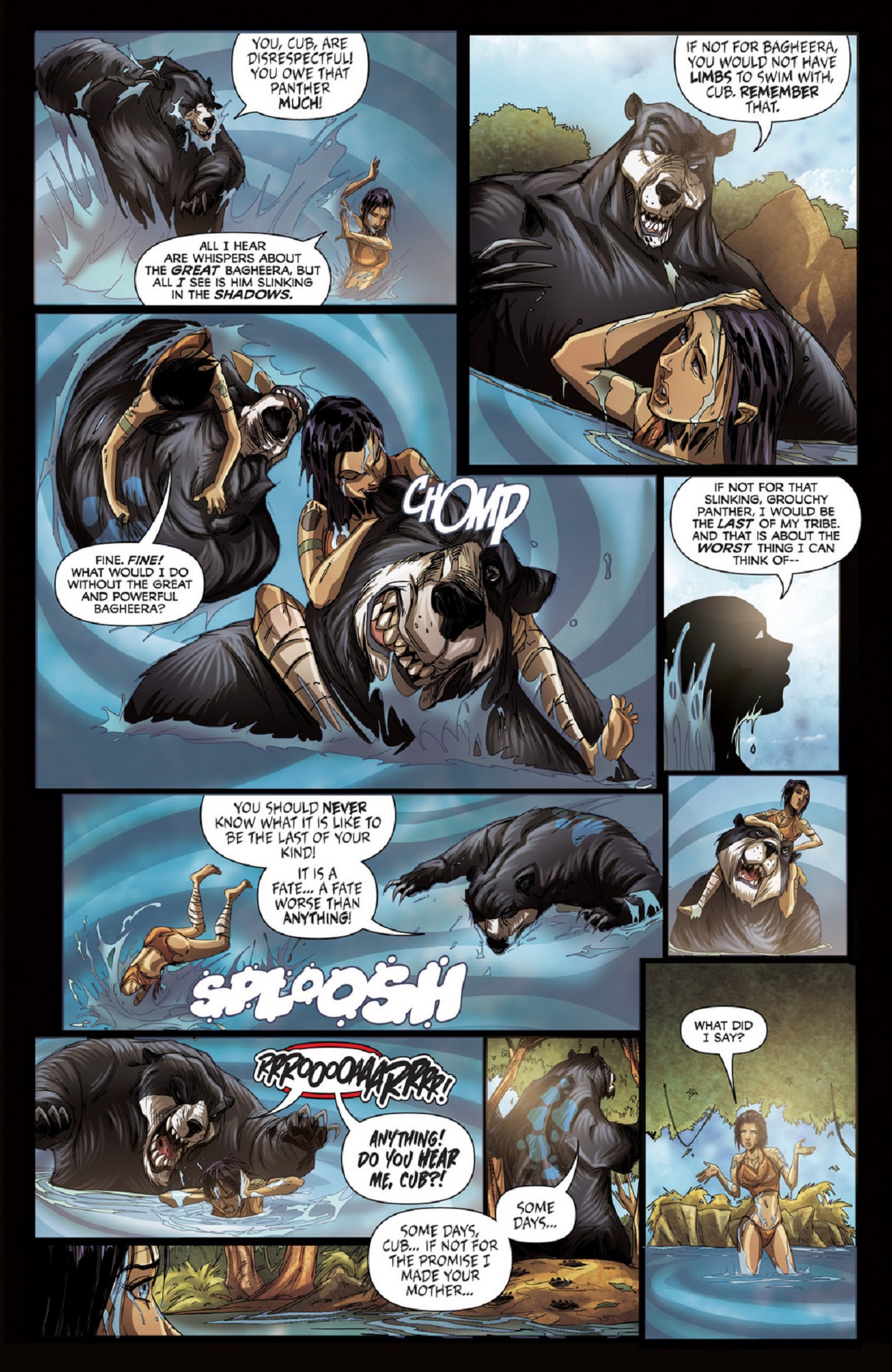 Read online Grimm Fairy Tales presents The Jungle Book: Last of the Species comic -  Issue #1 - 6