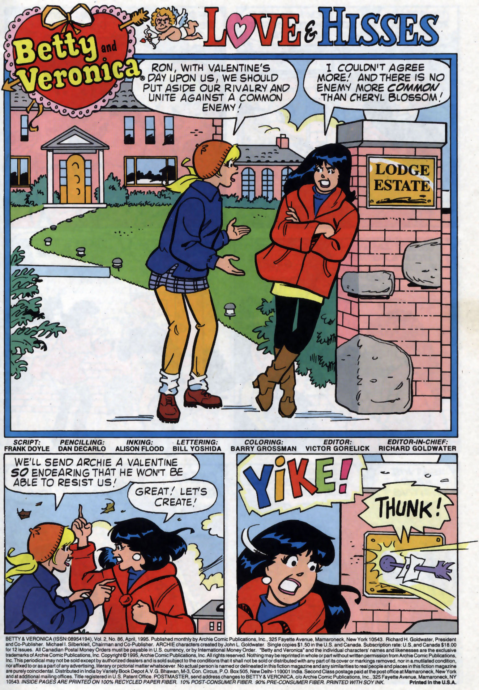 Read online Betty and Veronica (1987) comic -  Issue #86 - 2