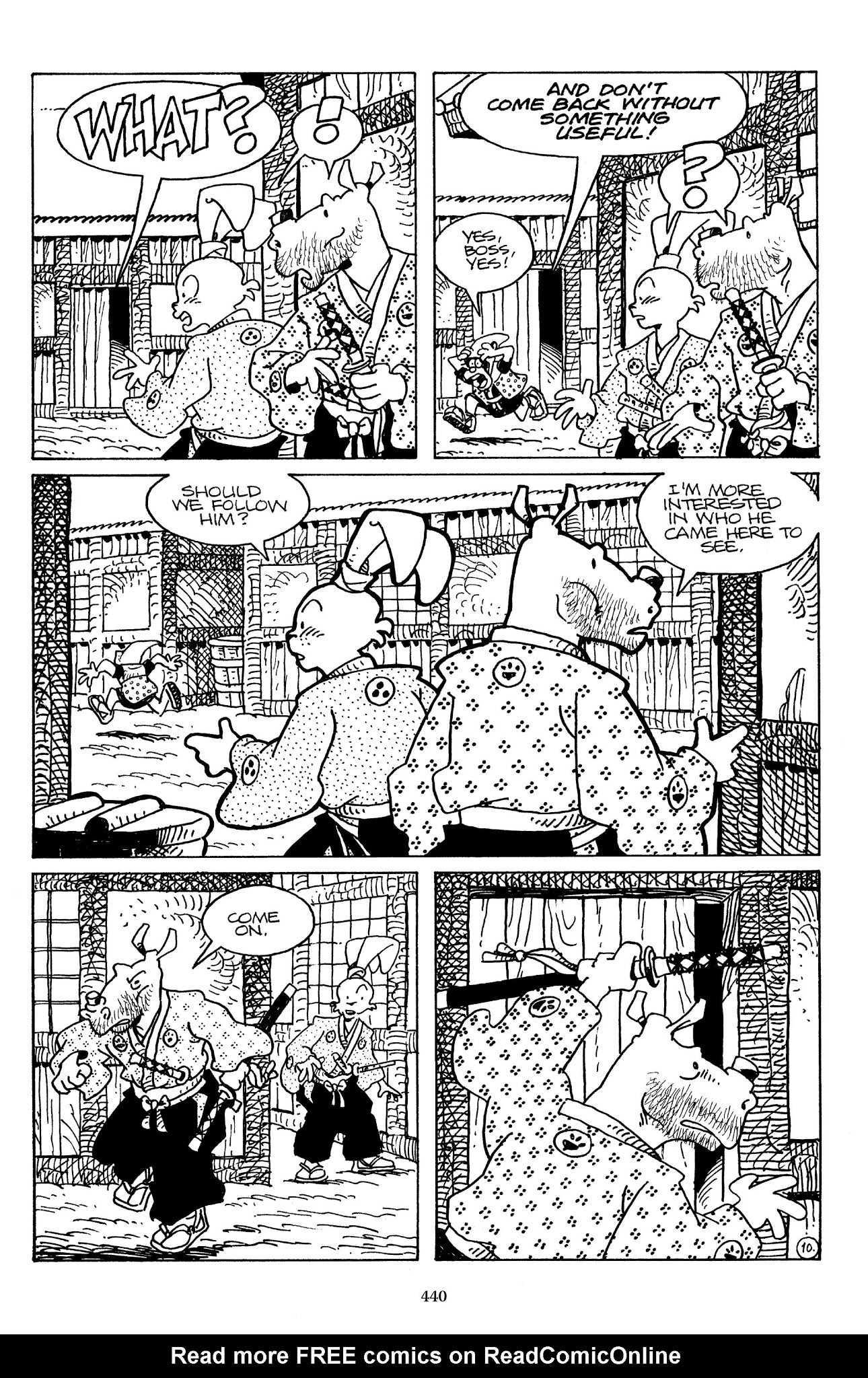 Read online The Usagi Yojimbo Saga comic -  Issue # TPB 6 - 438