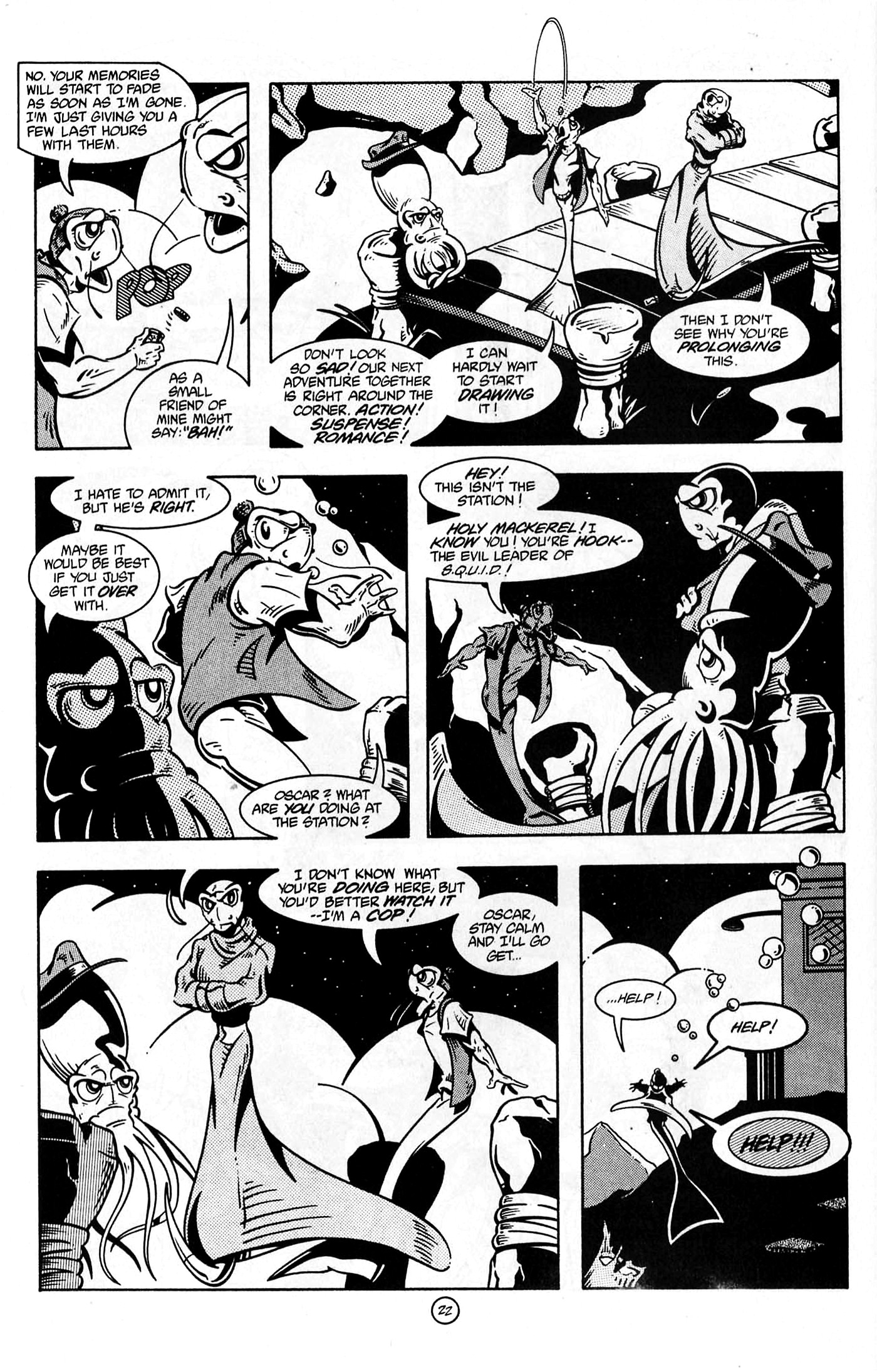 Read online The Fish Police comic -  Issue #26 - 24