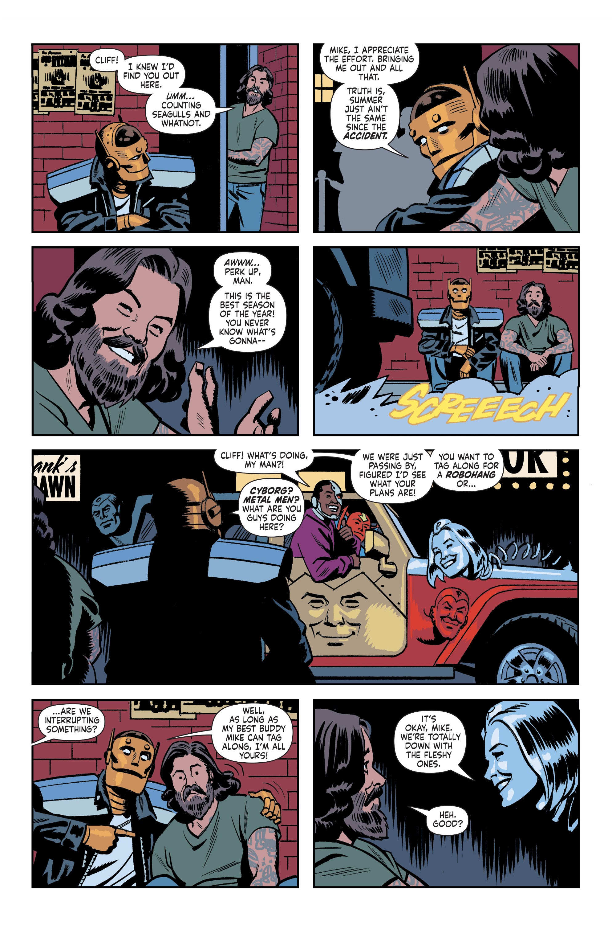 Read online DC Cybernetic Summer comic -  Issue # TPB - 69