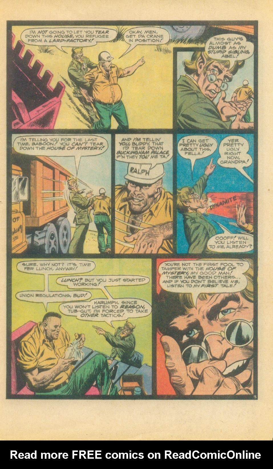 Read online House of Mystery (1951) comic -  Issue #252 - 6