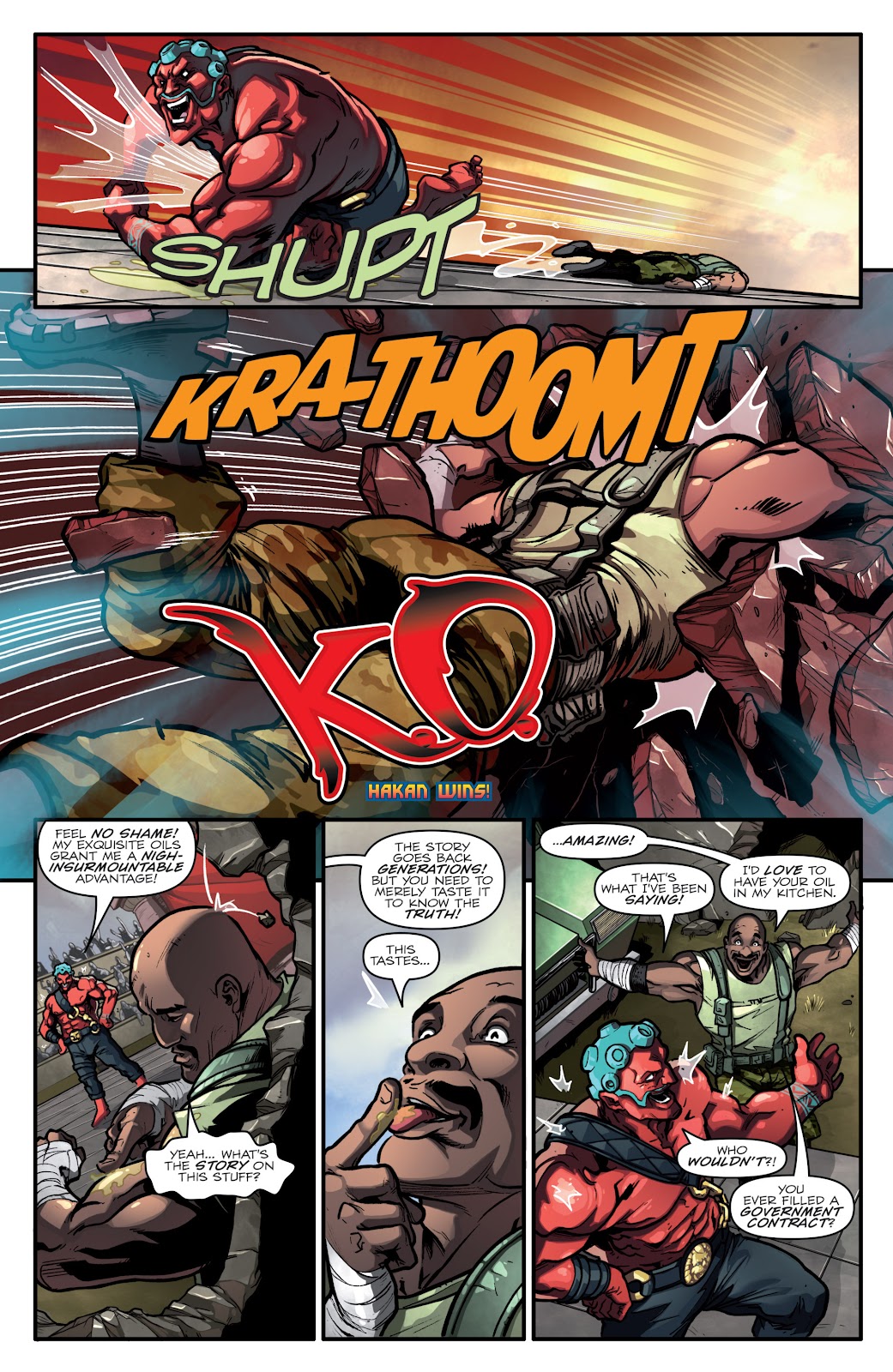 Street Fighter X G.I. Joe issue 1 - Page 21