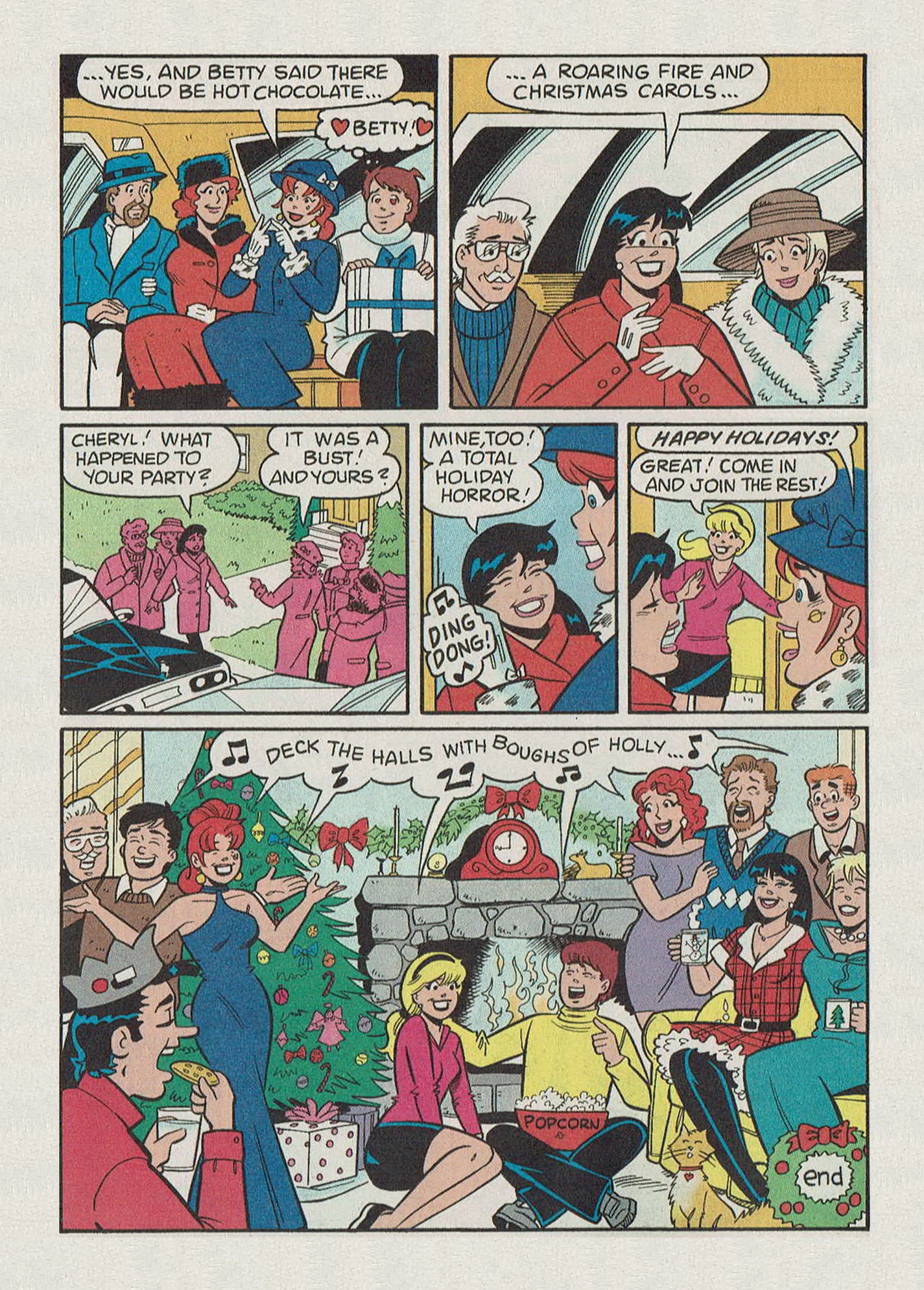 Read online Archie's Holiday Fun Digest comic -  Issue #9 - 34