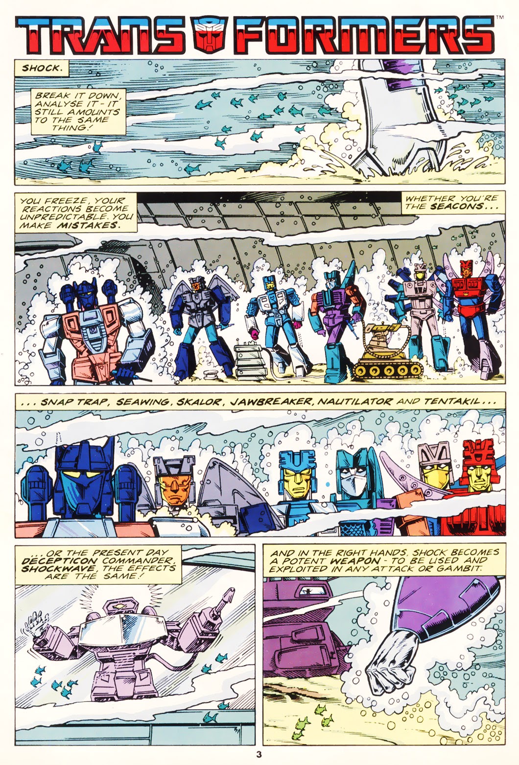 Read online The Transformers (UK) comic -  Issue #152 - 3