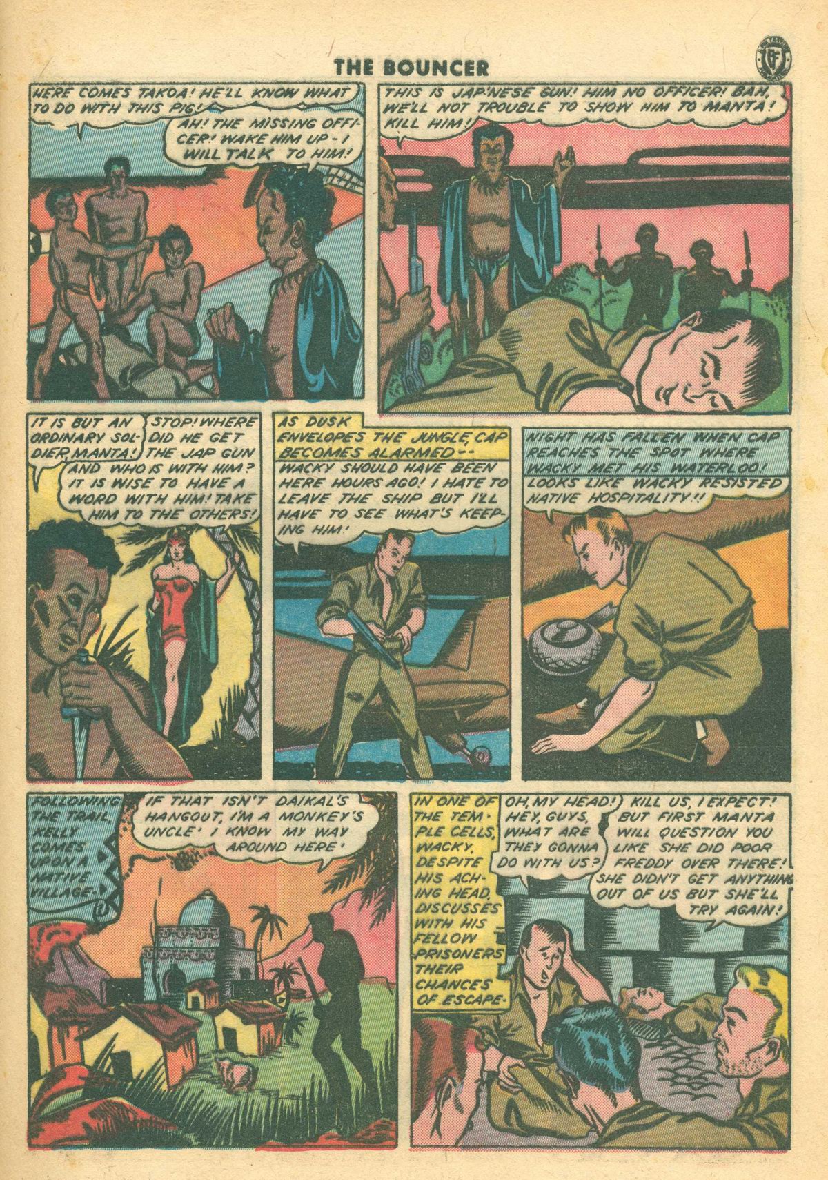 Read online The Bouncer (1944) comic -  Issue #12 - 29