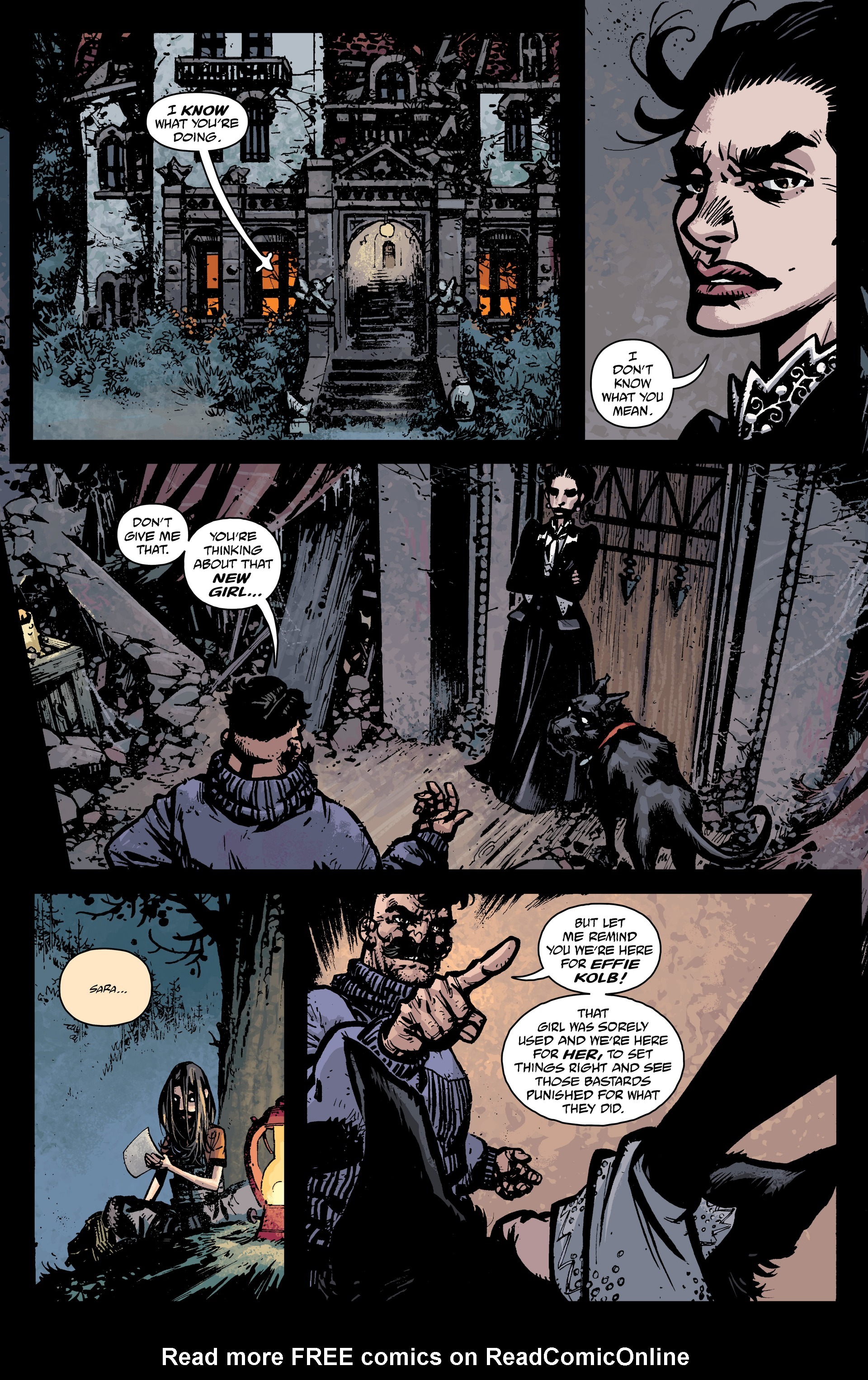 Read online Hellboy and the B.P.R.D.: The Return of Effie Kolb and Others comic -  Issue # TPB (Part 1) - 35