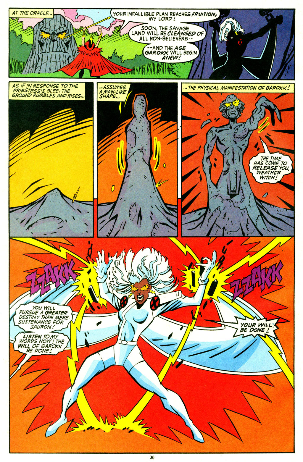 Read online X-Men Adventures (1995) comic -  Issue #8 - 22