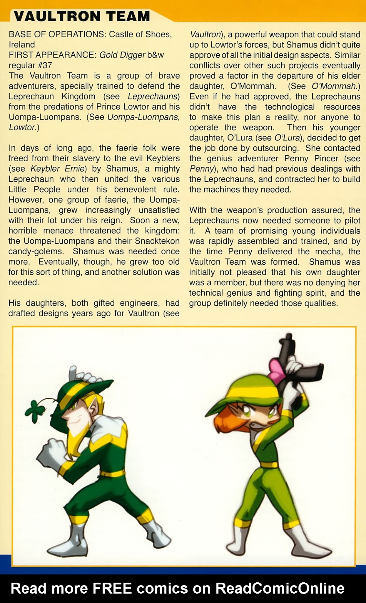 Read online Gold Digger Sourcebook: The Official Handbook of the GD Universe comic -  Issue #16 - 3