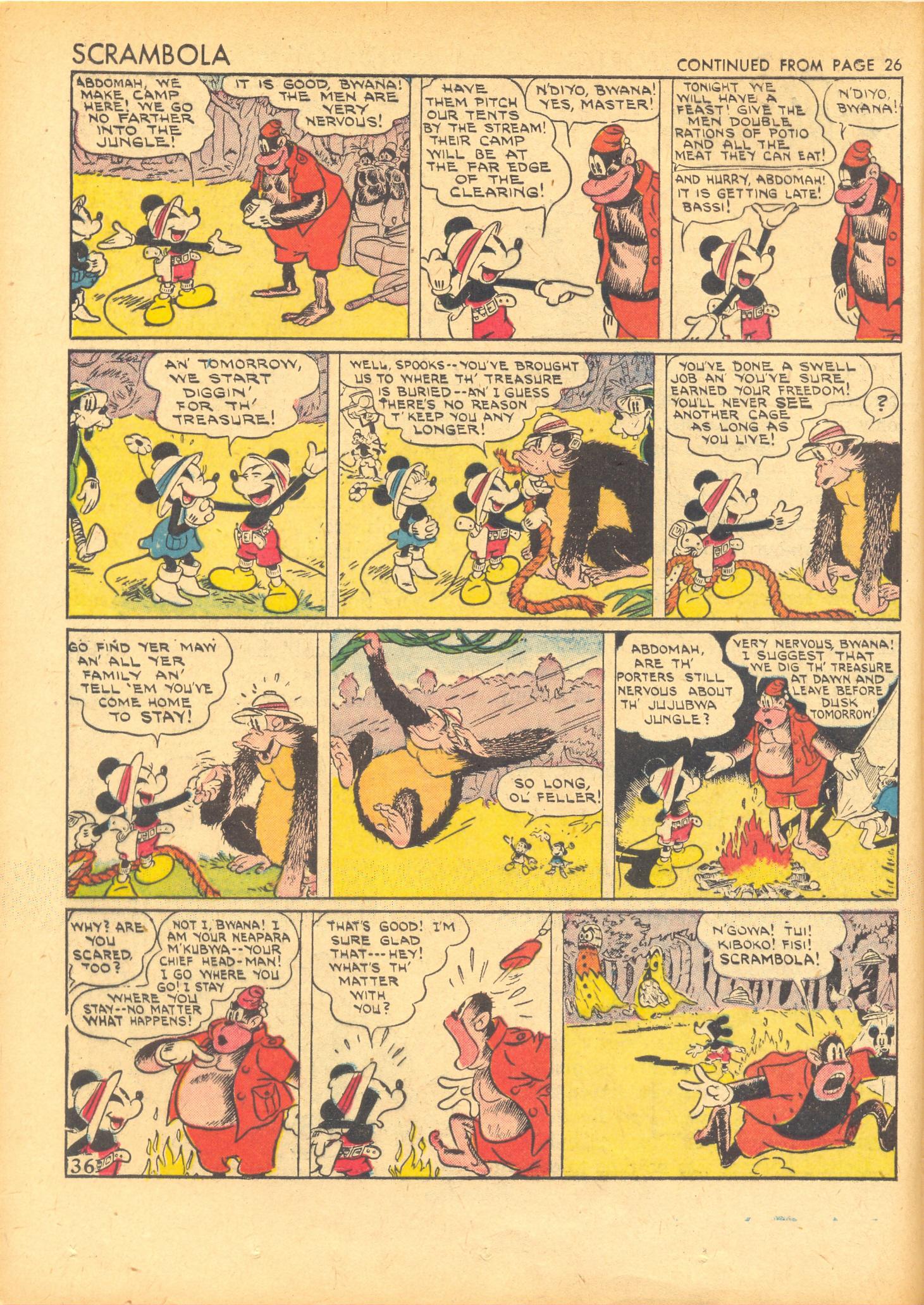 Read online Walt Disney's Comics and Stories comic -  Issue #4 - 38