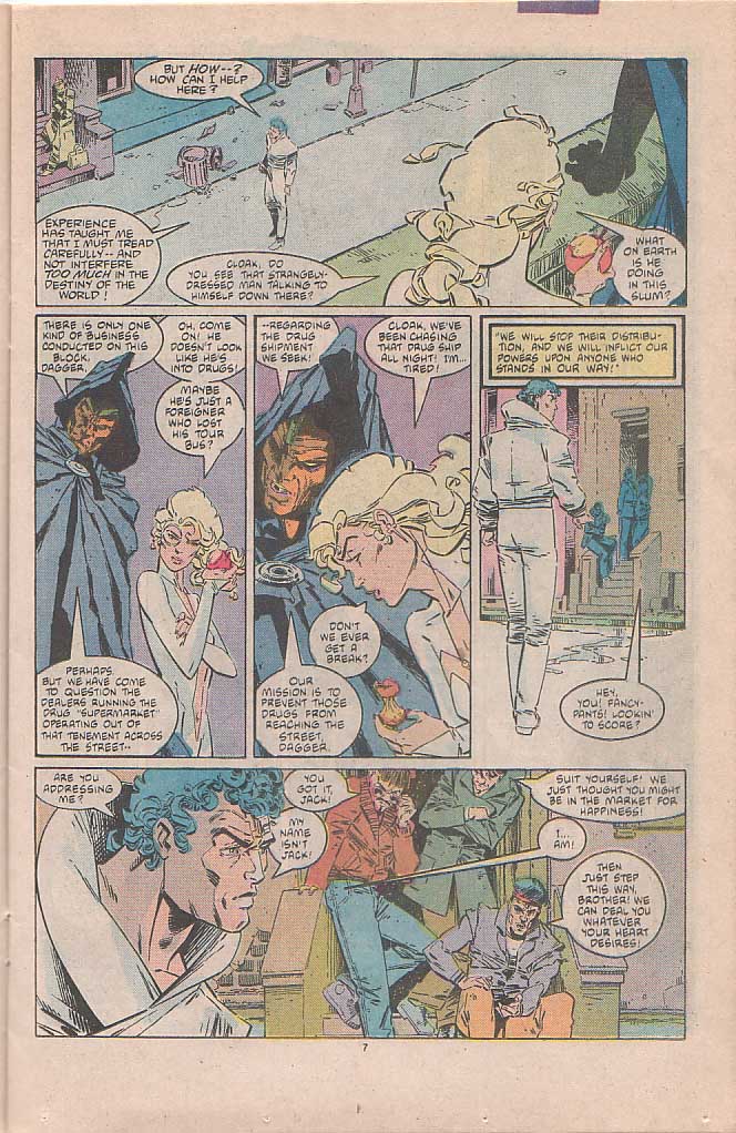 Read online Cloak and Dagger (1985) comic -  Issue #4 - 8