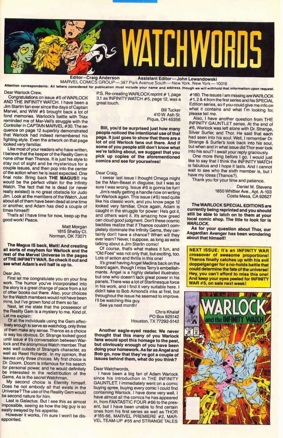 Read online Warlock and the Infinity Watch comic -  Issue #9 - 26