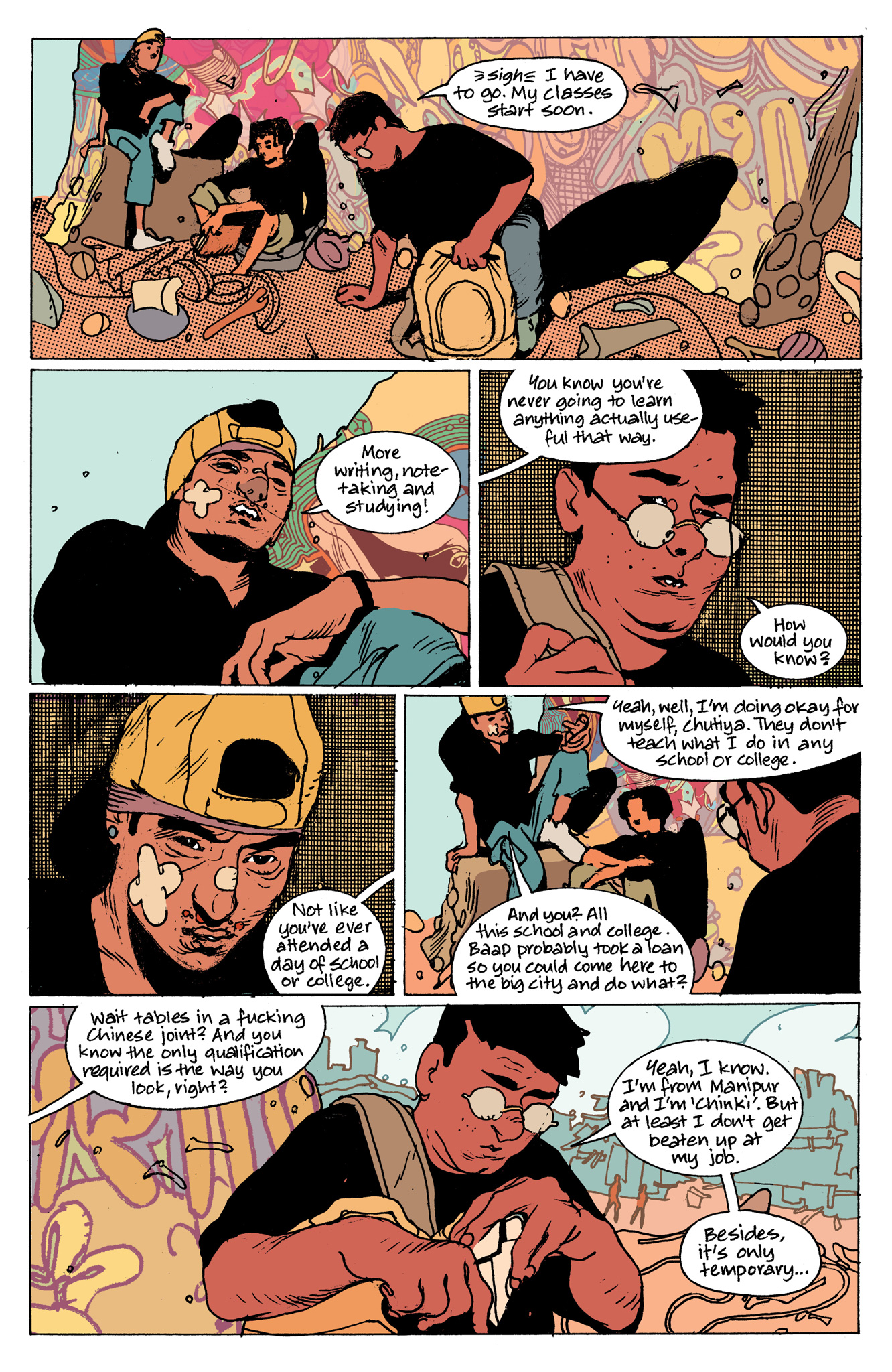 Read online Grafity’s Wall comic -  Issue # TPB - 93